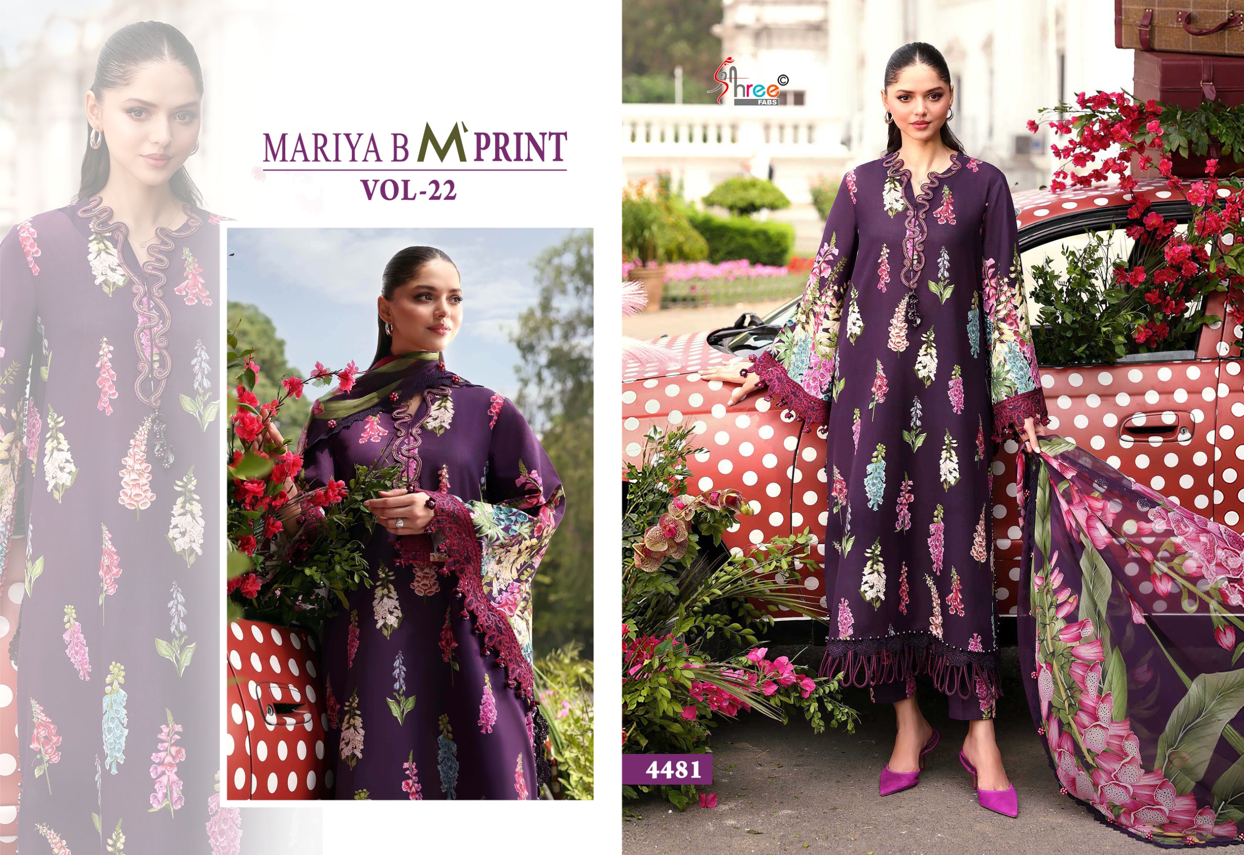Shree Fab – Mariya B M Print Vol.22 Ciffon Duptta