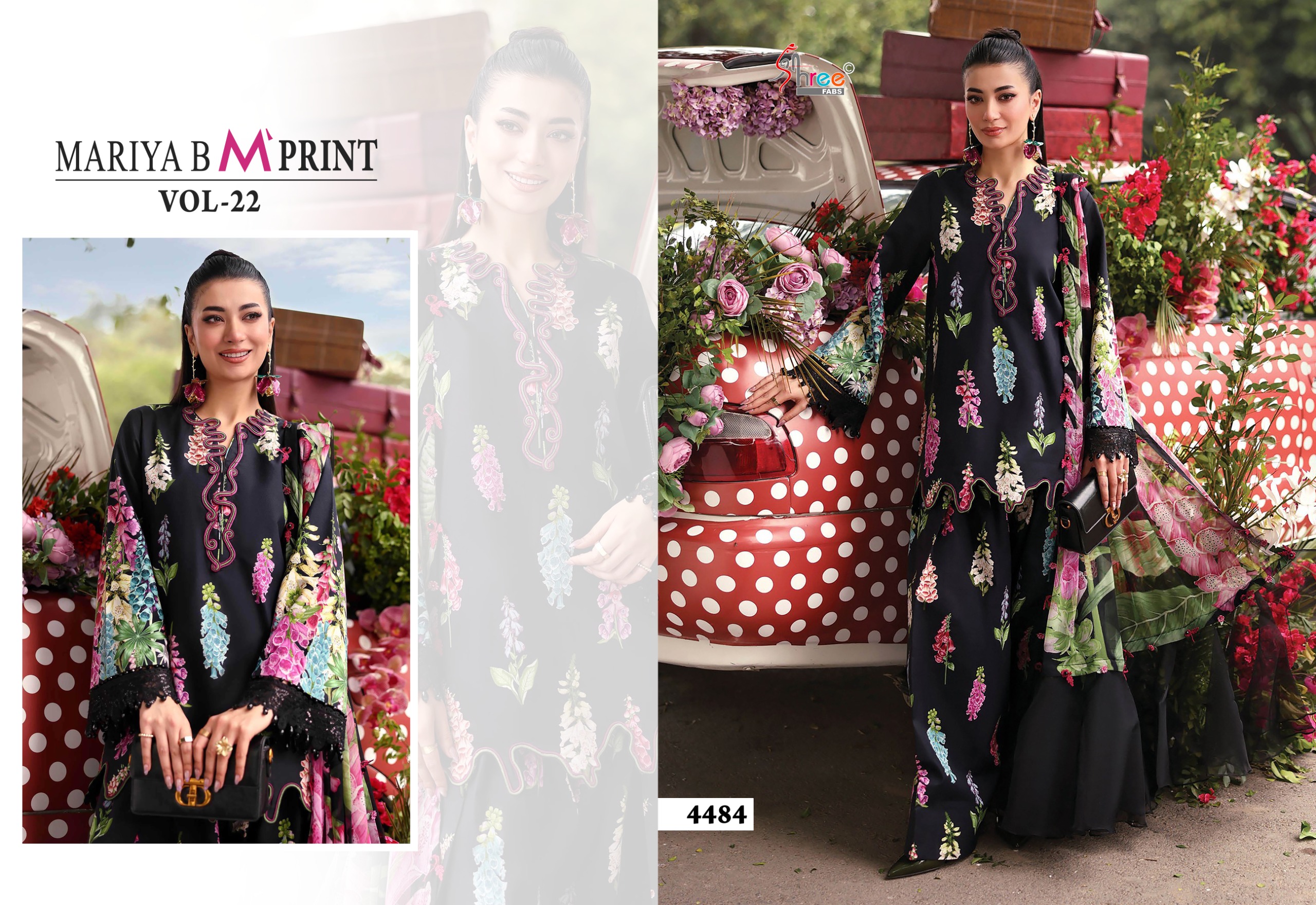 Shree Fab – Mariya B M Print Vol.22 Ciffon Duptta