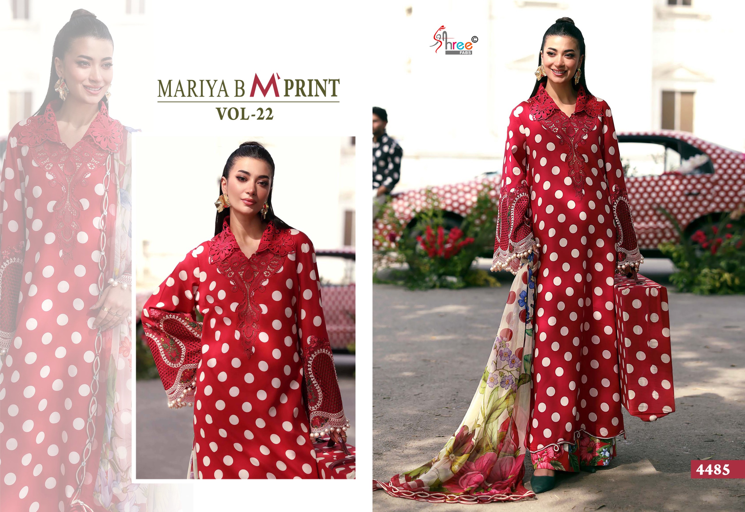 Shree Fab – Mariya B M Print Vol.22 Ciffon Duptta