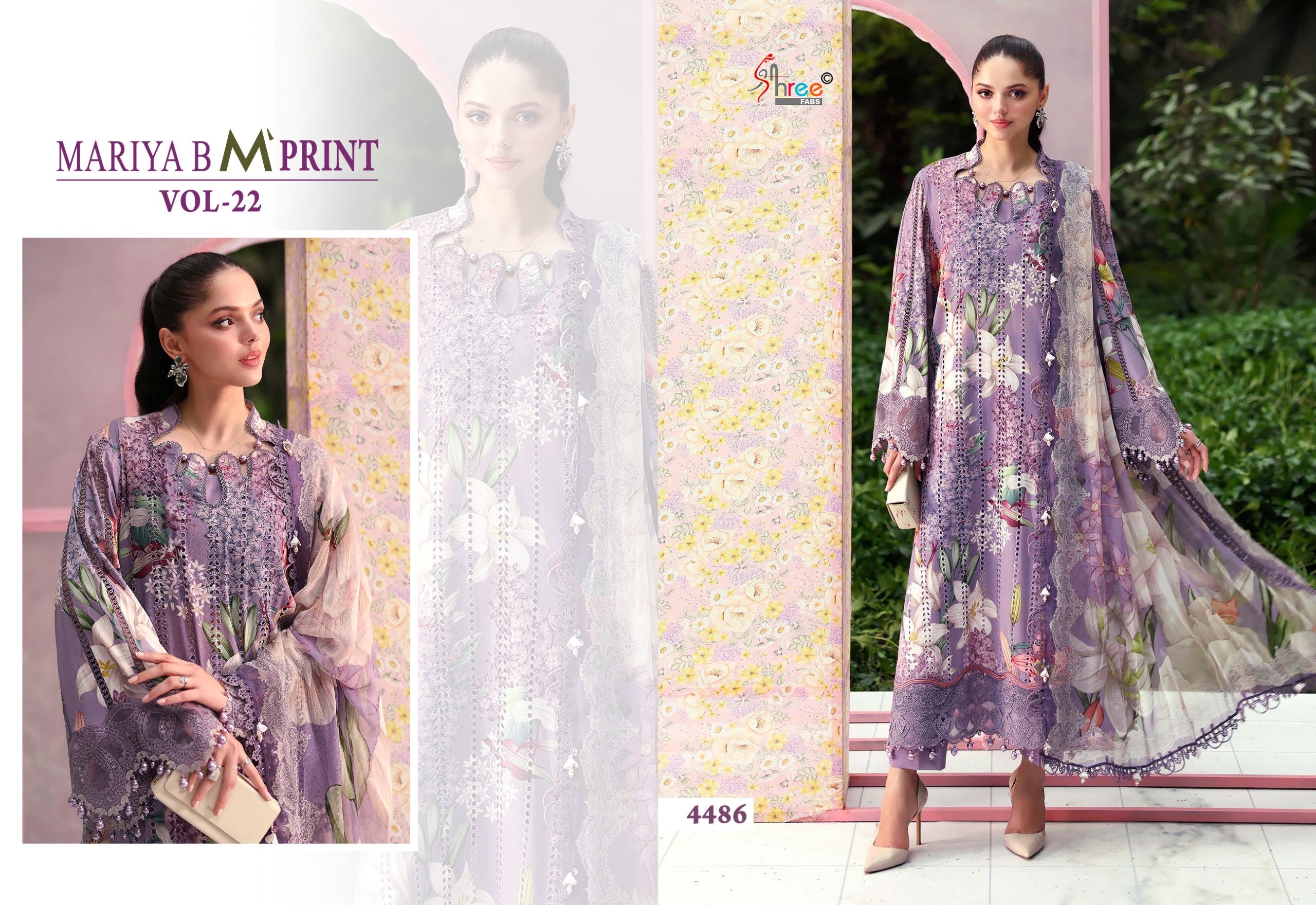 Shree Fab – Mariya B M Print Vol.22 Ciffon Duptta