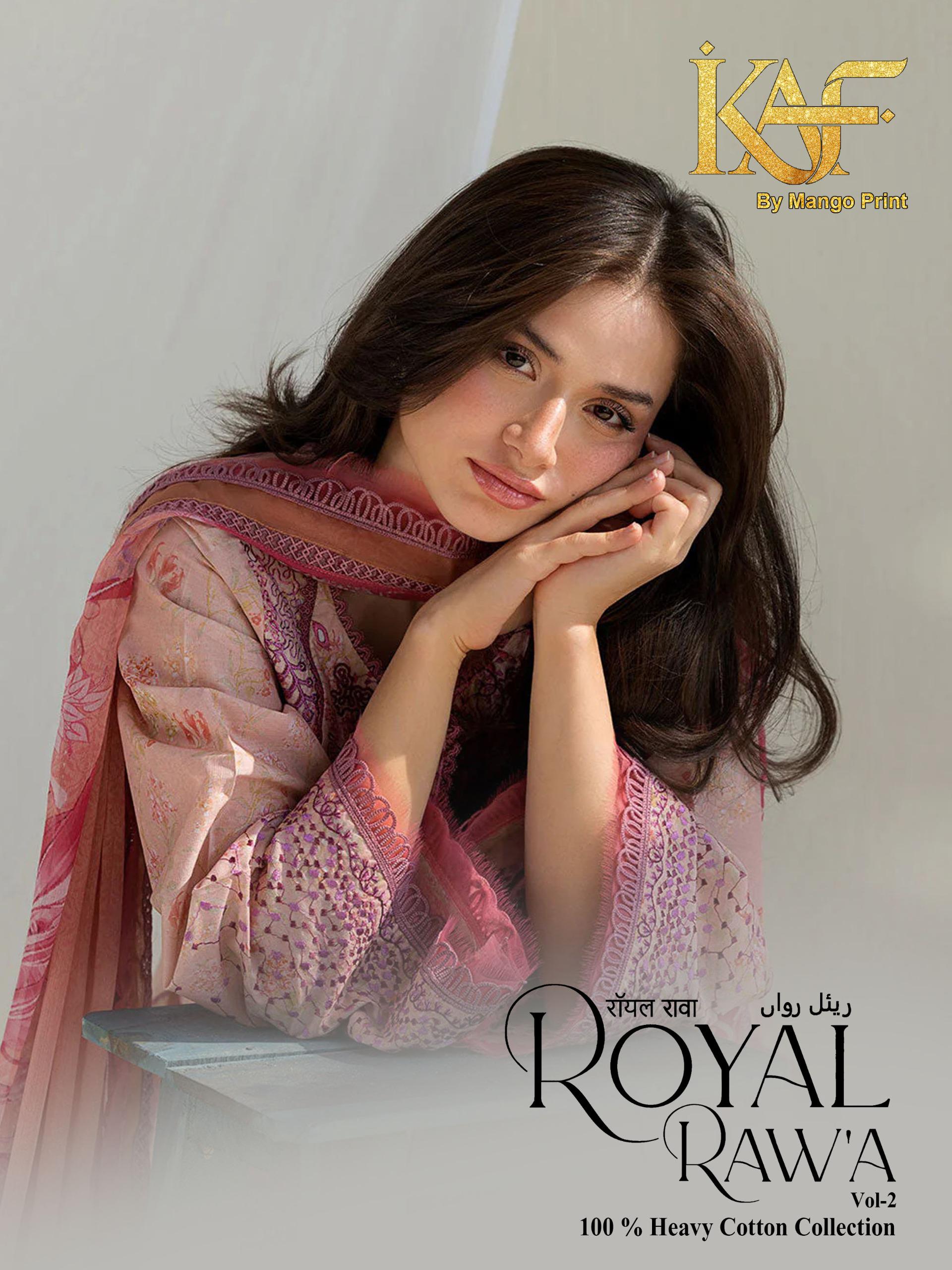 KaF – Royal Rawa Vol.2     Salwar Suit Wholesale Catalog Summer Wear