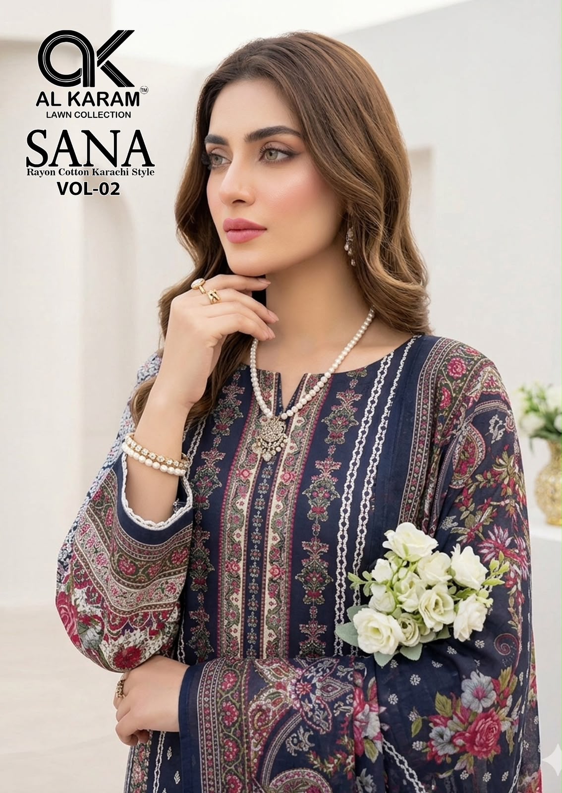 Al Karam – Sana Reyon     Salwar Suit Wholesale Catalog Any Occasion