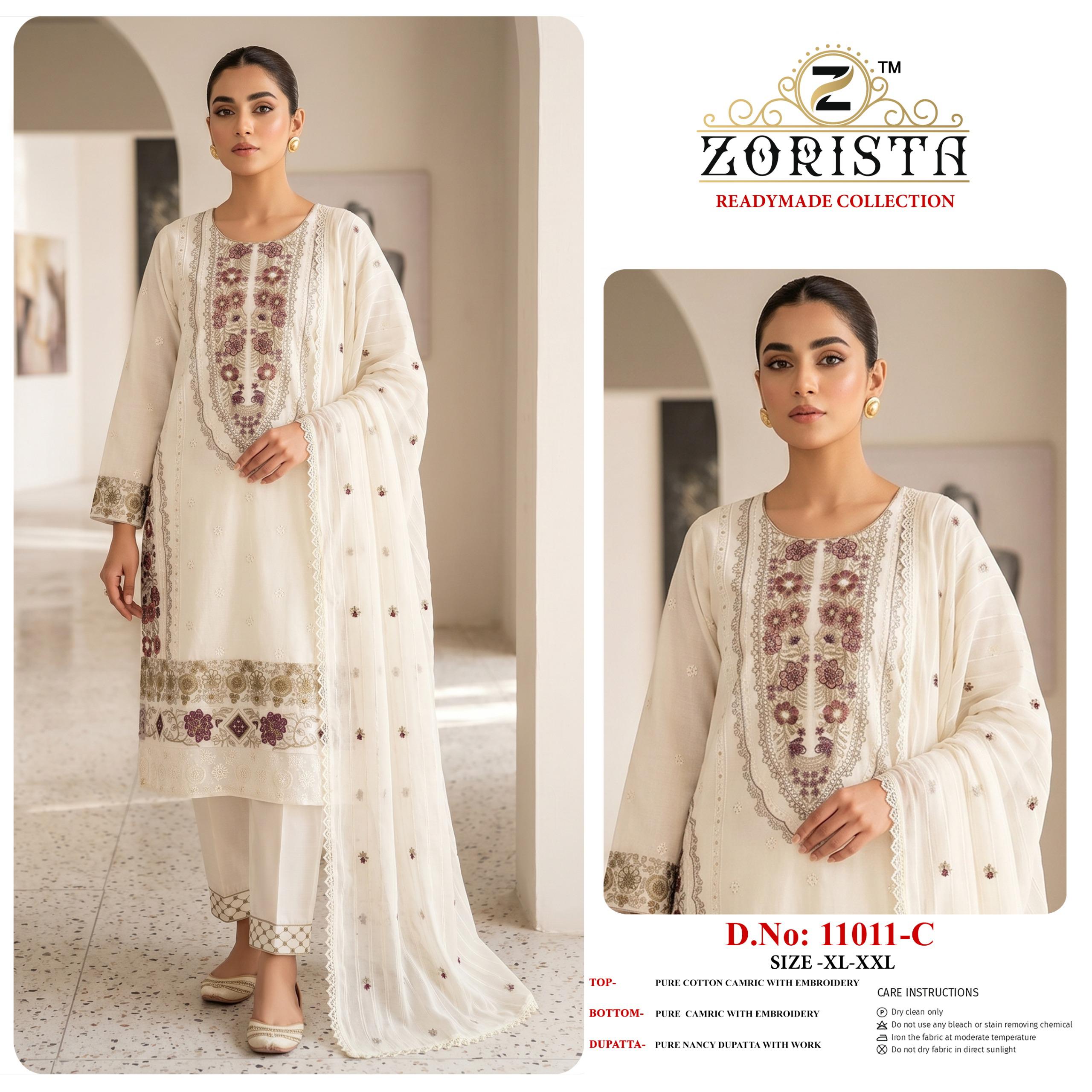 Zorista – D.No.11011     Readymade Wholesale Catalog Festival