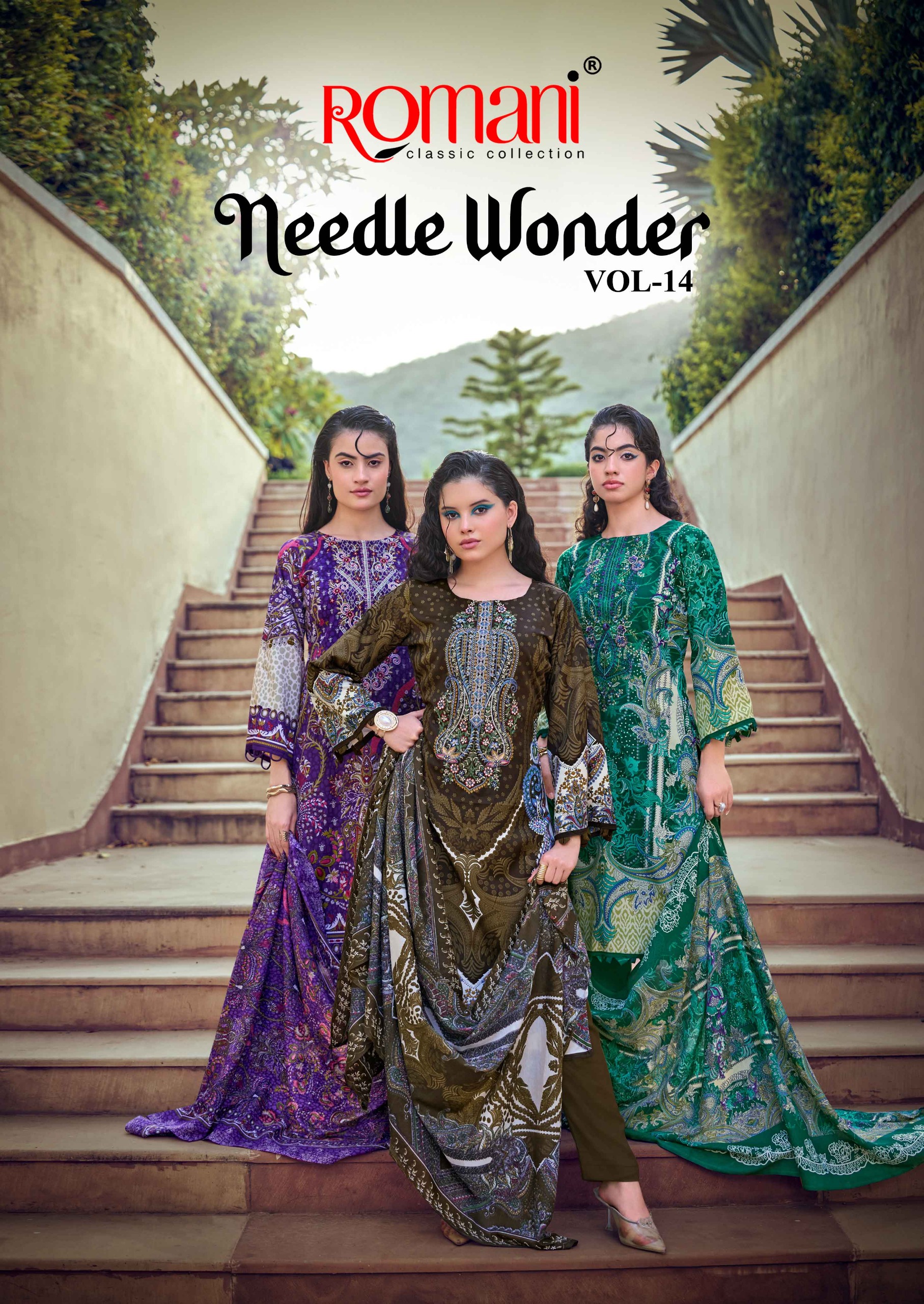 Romani – Needle Wonder 14     Salwar Suit Wholesale Catalog Any Occasion