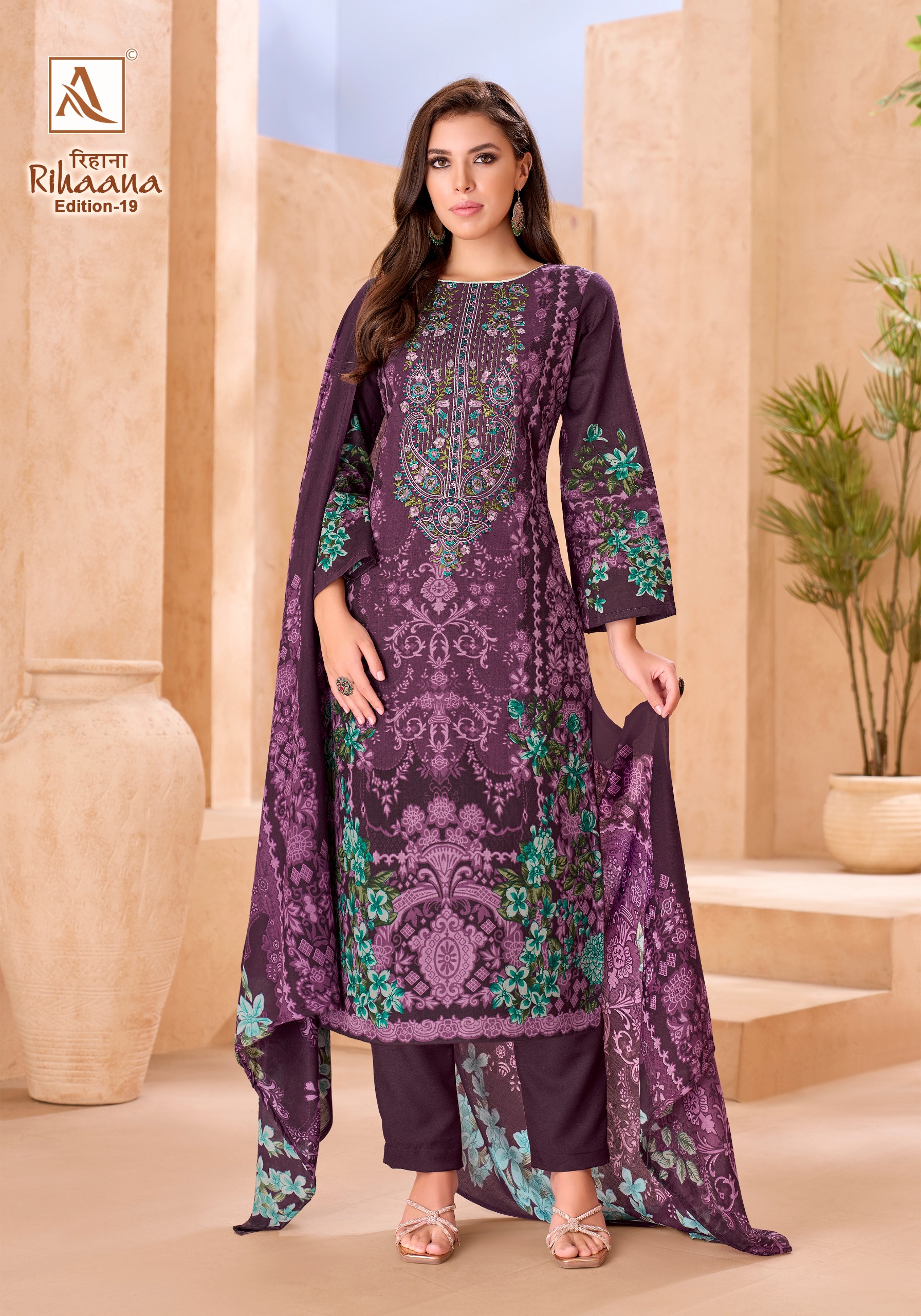 Alok Suit – Rihaana Vol.19