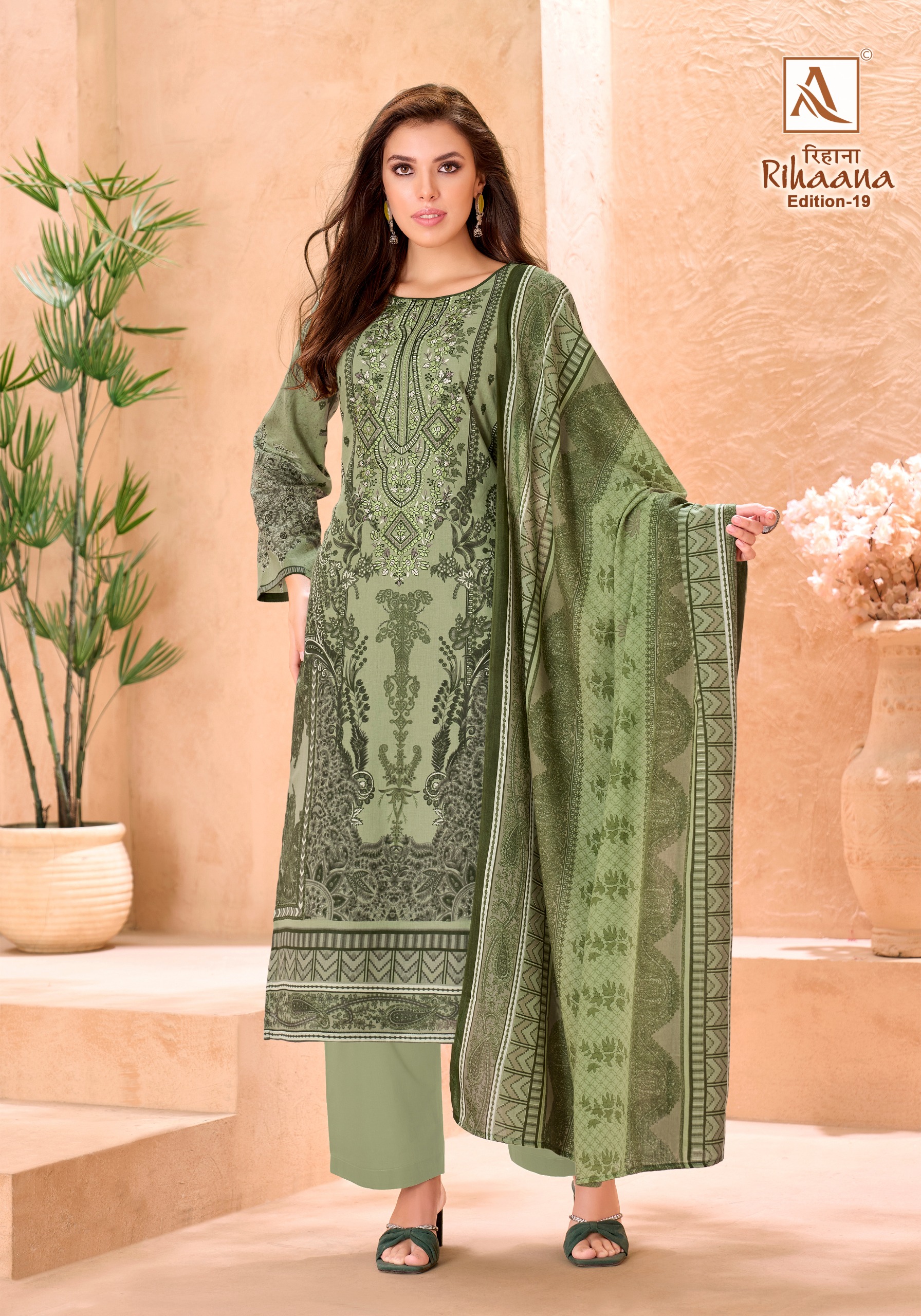 Alok Suit – Rihaana Vol.19