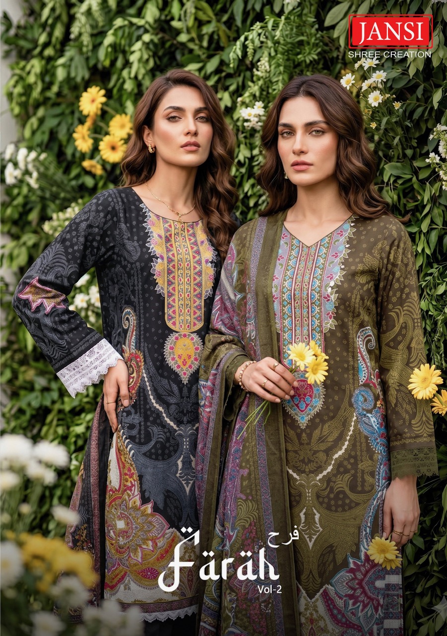 Jansi - Faraah vol.2 Jansi – Faraah Vol.2 Salwar Suit Wholesale Catalog Any Occasion