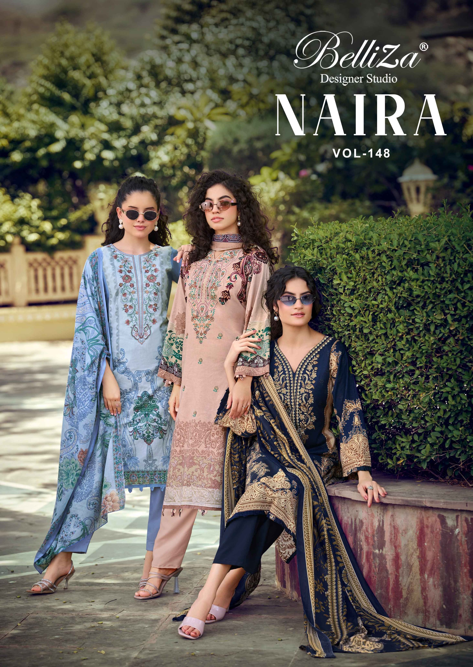 BelliZa DesigNer StuDio - Naira 148 BelliZa DesigNer StuDio – Naira 148 Salwar Suit Wholesale Catalog Any Occasion
