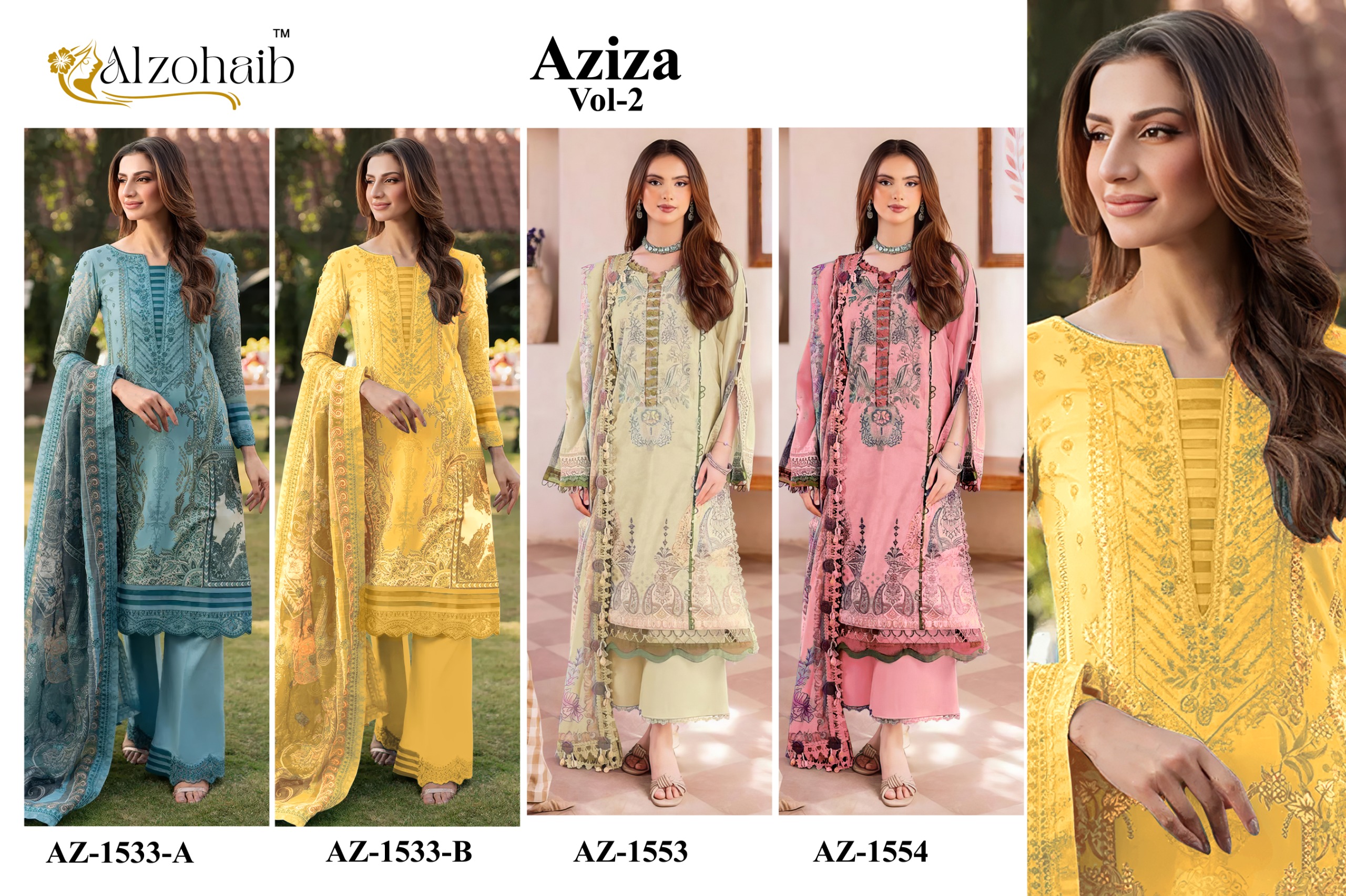 Al Zohaib – Aziza Vol.2 Ciffon Duptta