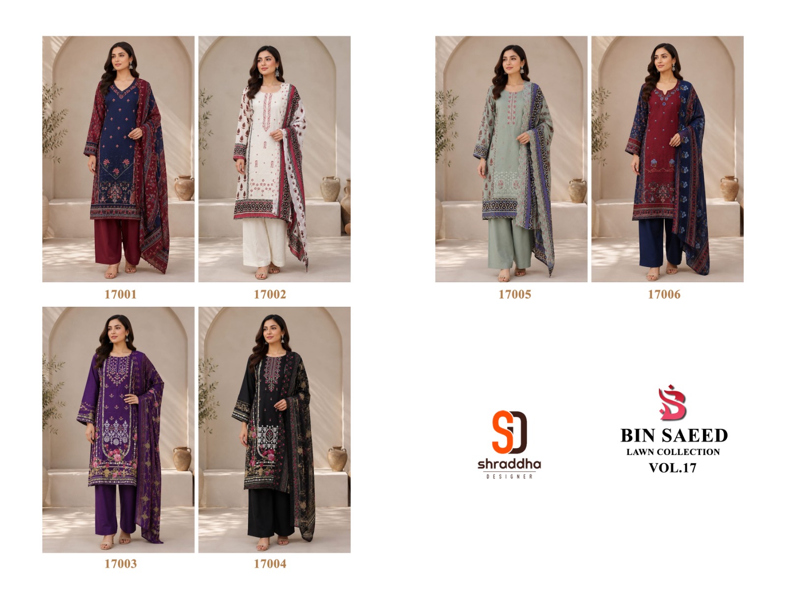Sharaddha Dessigner - Bin Saeed Vol.17 Sharaddha Dessigner – Bin Saeed Vol.17