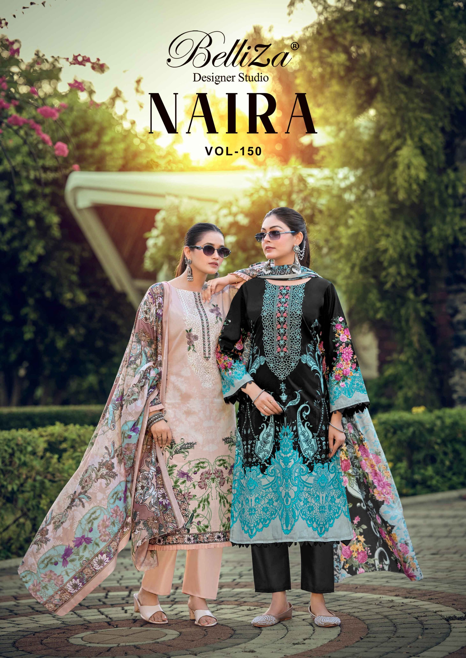BelliZa DesigNer StuDio - Naira 150 BelliZa DesigNer StuDio – Naira 150 Salwar Suit Wholesale Catalog Any Occasion