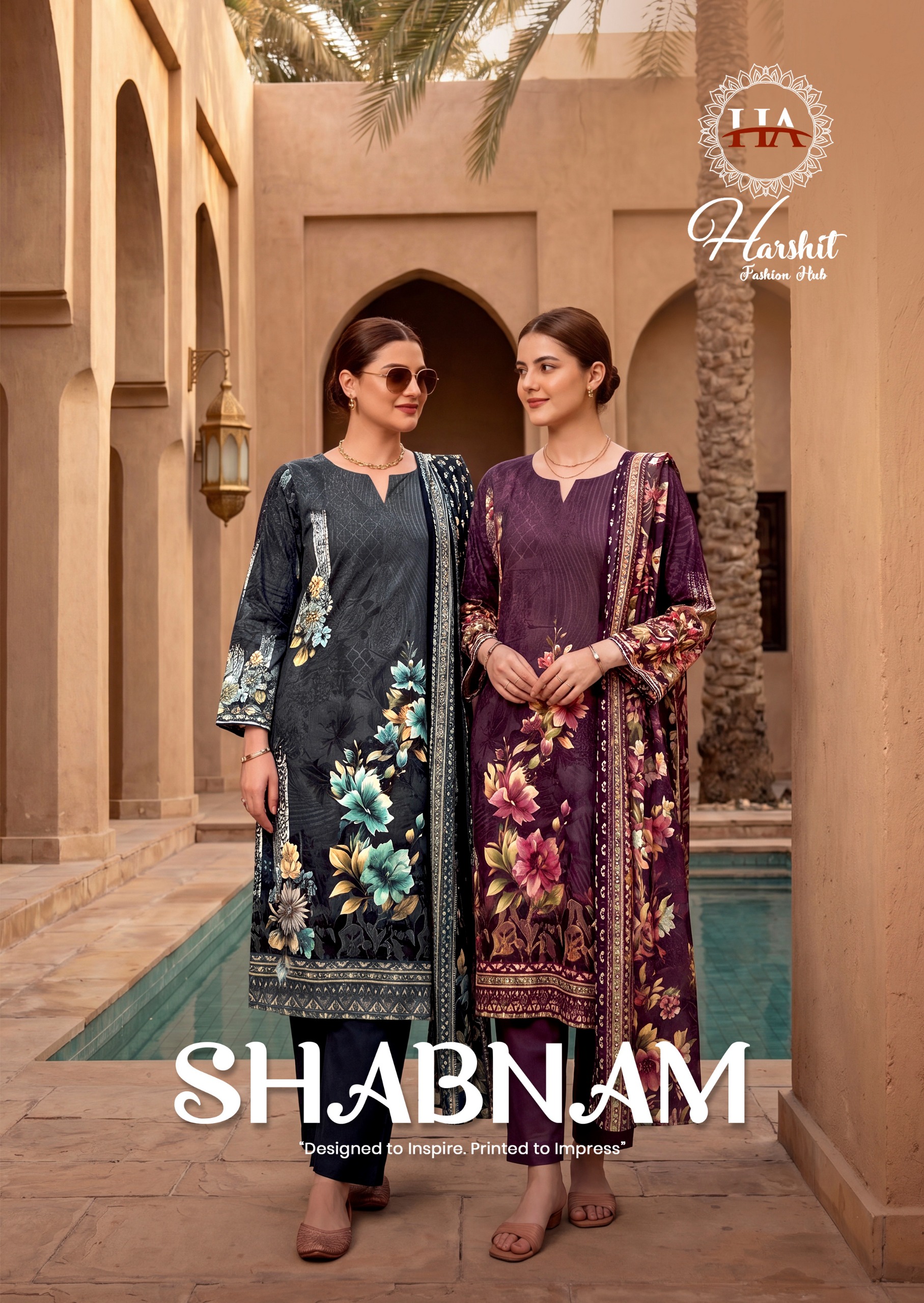 Harshit Fashion – Shabnam     Salwar Suit Wholesale Catalog Any Occasion