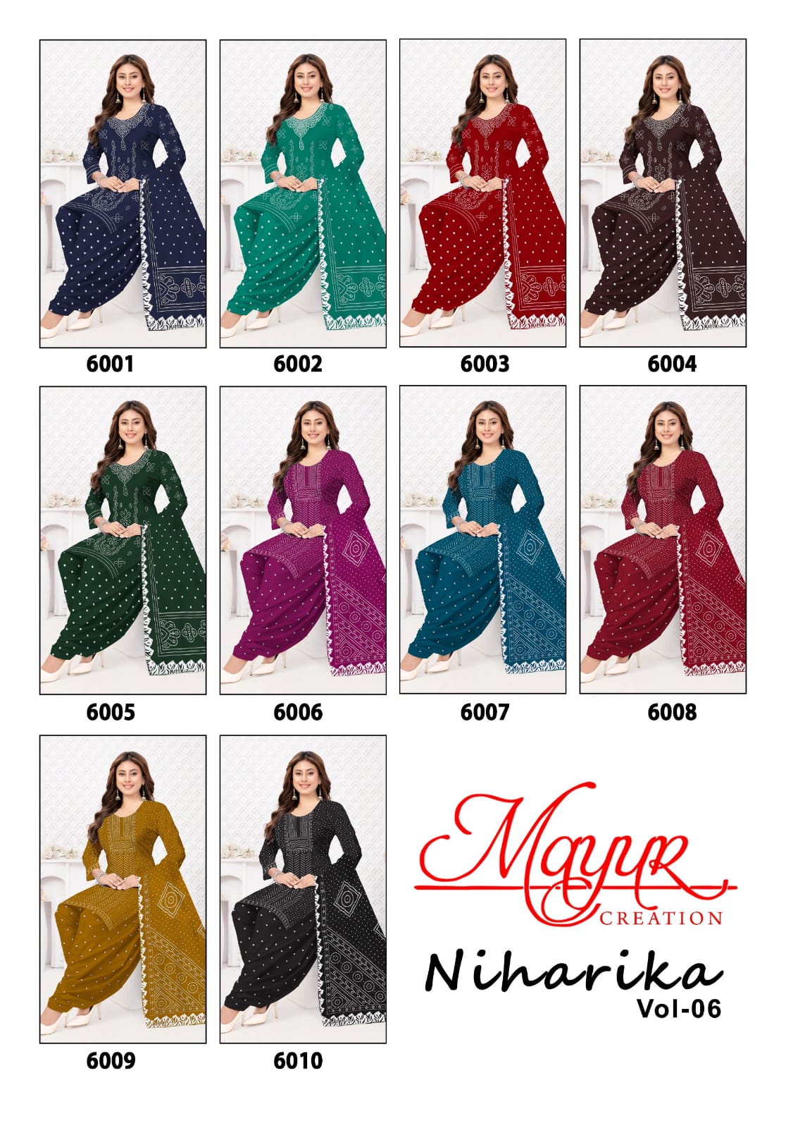 Mayur Creation – Niharika Vol.6