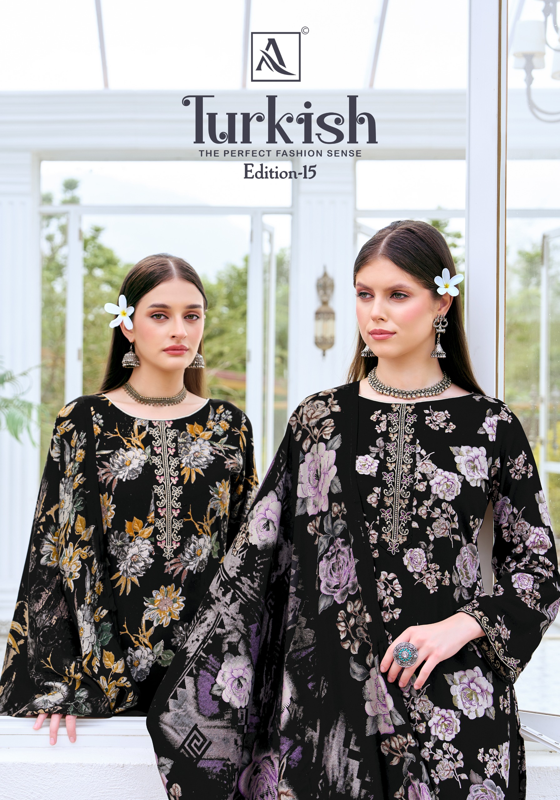 Alok Suit – Turkish Vol.15     Salwar Suit Wholesale Catalog Any Occasion