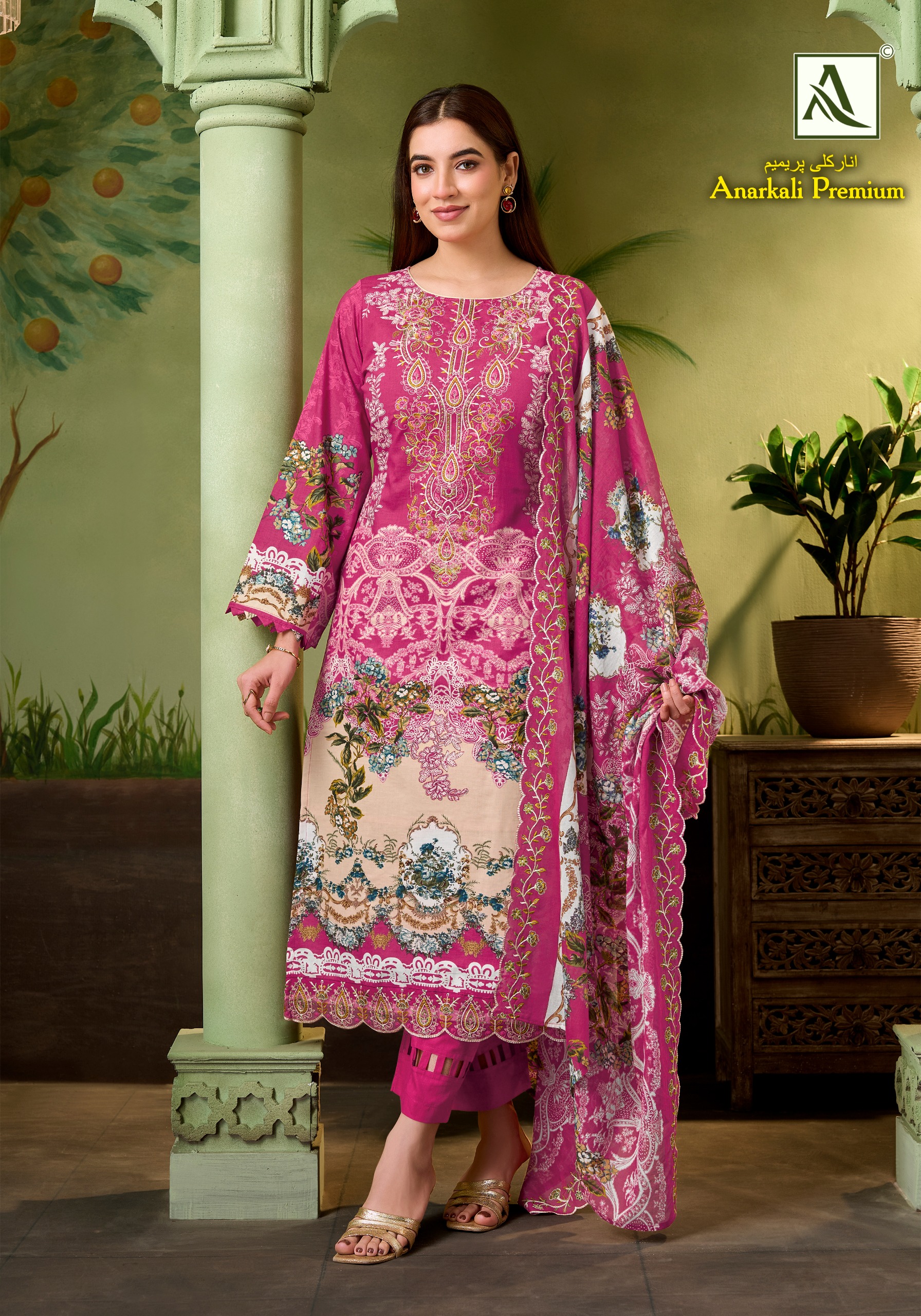 Alok Suit – Anarkali Premium