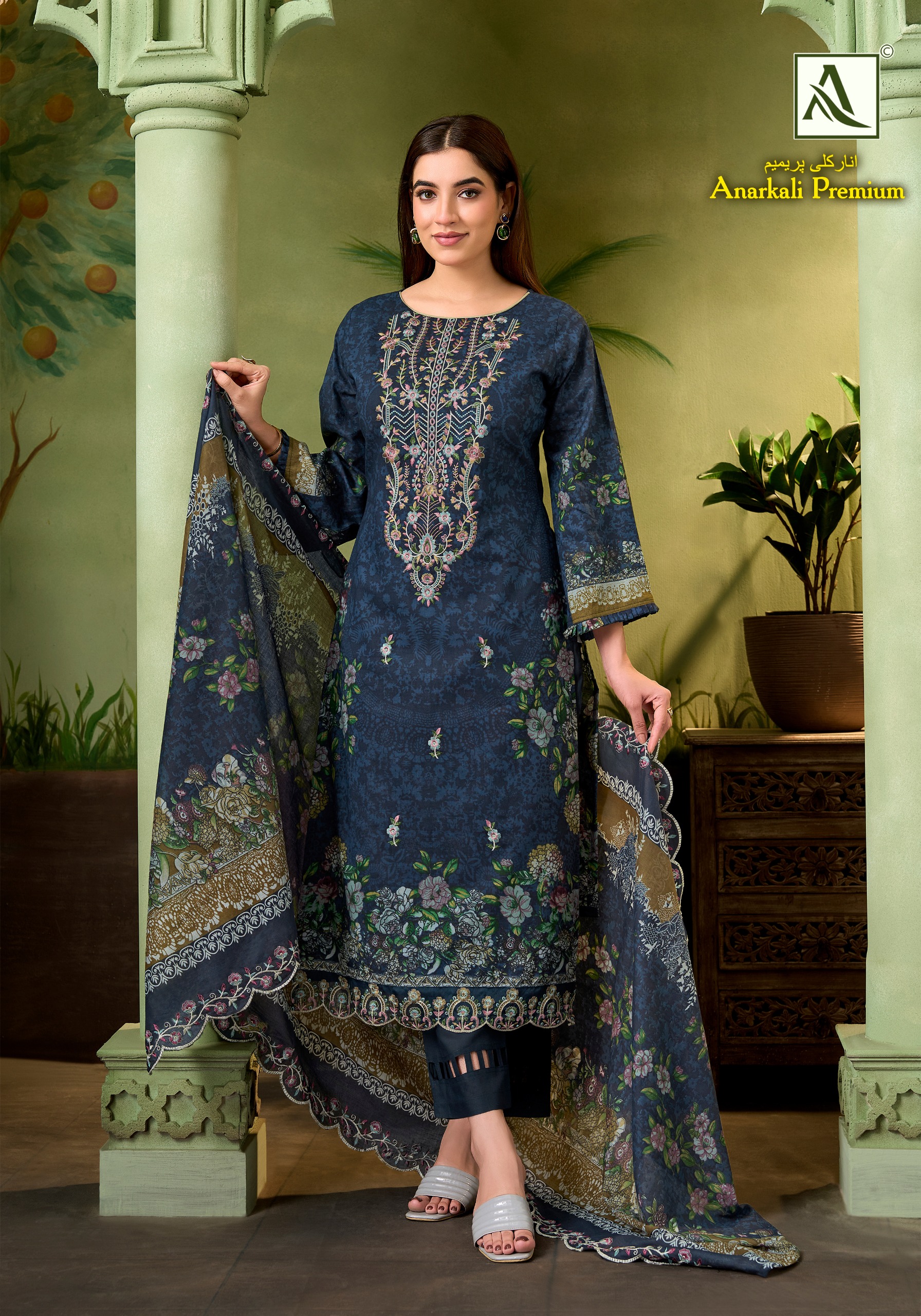 Alok Suit – Anarkali Premium