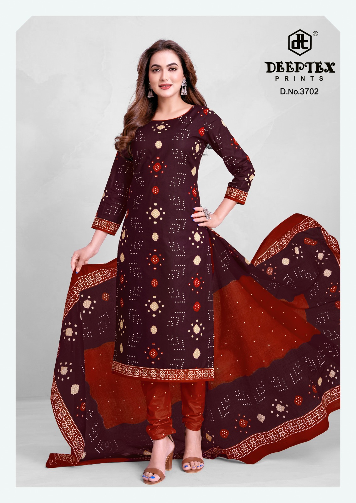 Deeptex Print - Classic Chunari 37 Deeptex Print – Classic Chunari 37