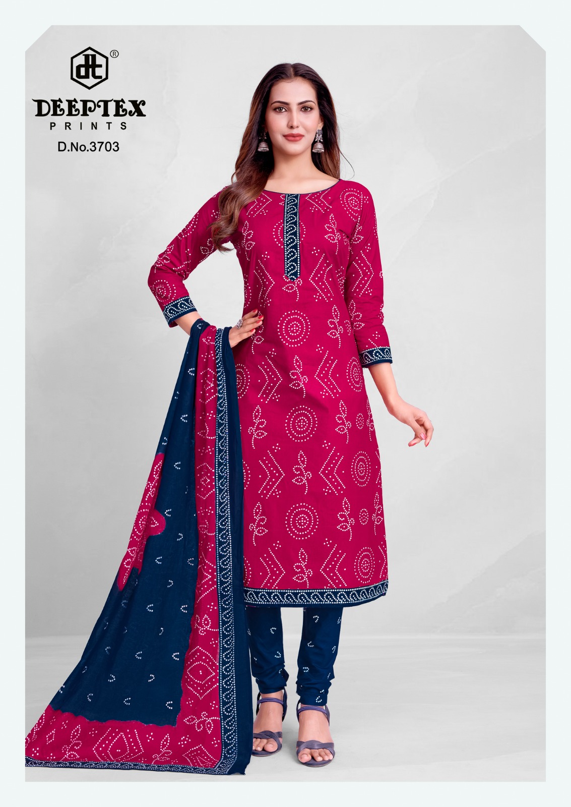 Deeptex Print - Classic Chunari 37 Deeptex Print – Classic Chunari 37