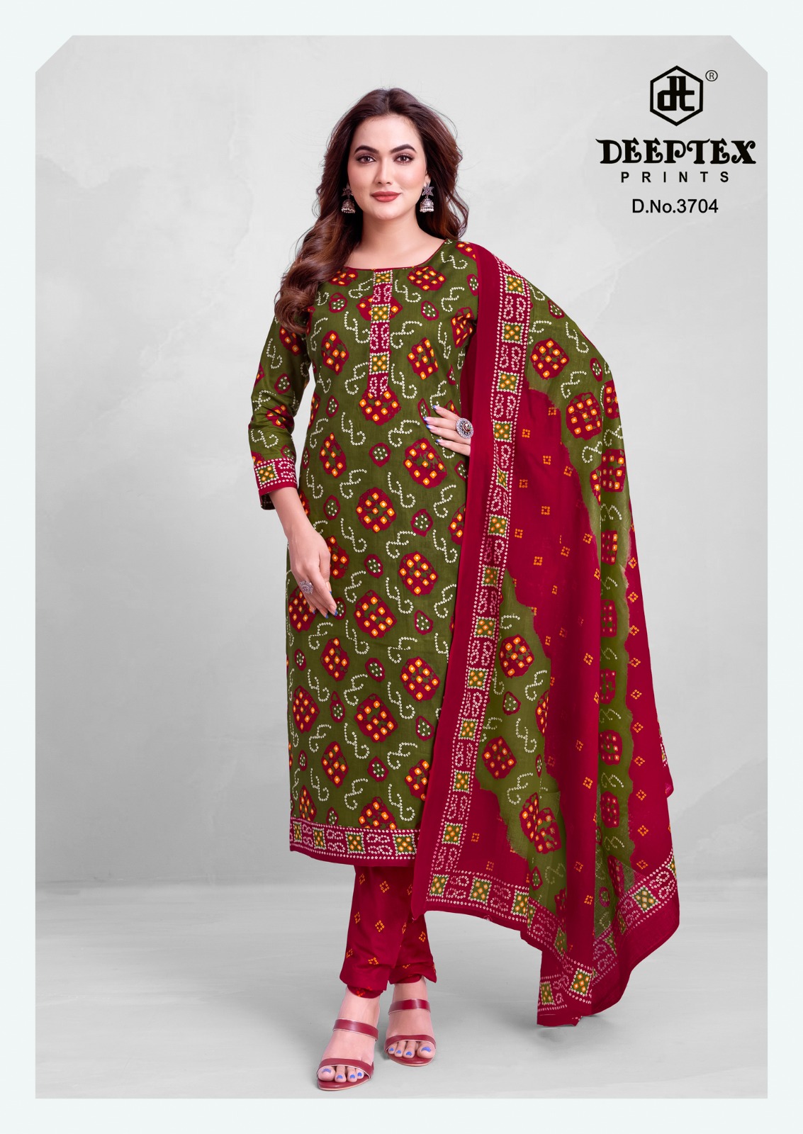 Deeptex Print - Classic Chunari 37 Deeptex Print – Classic Chunari 37