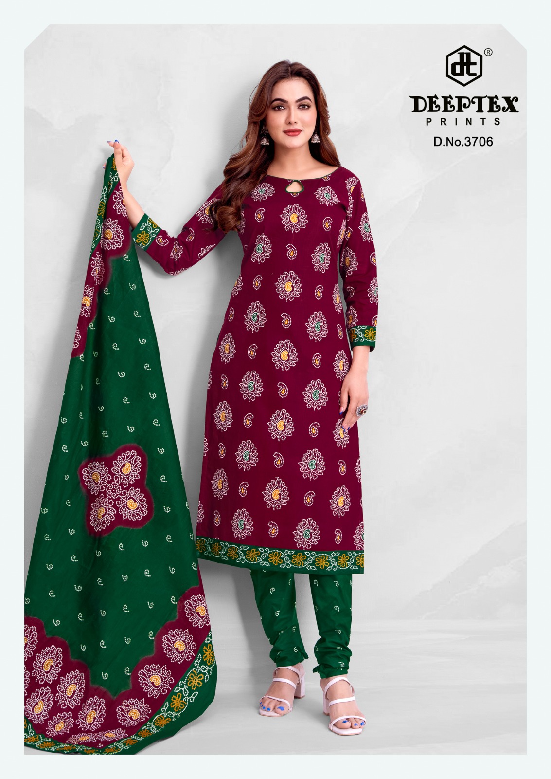 Deeptex Print - Classic Chunari 37 Deeptex Print – Classic Chunari 37