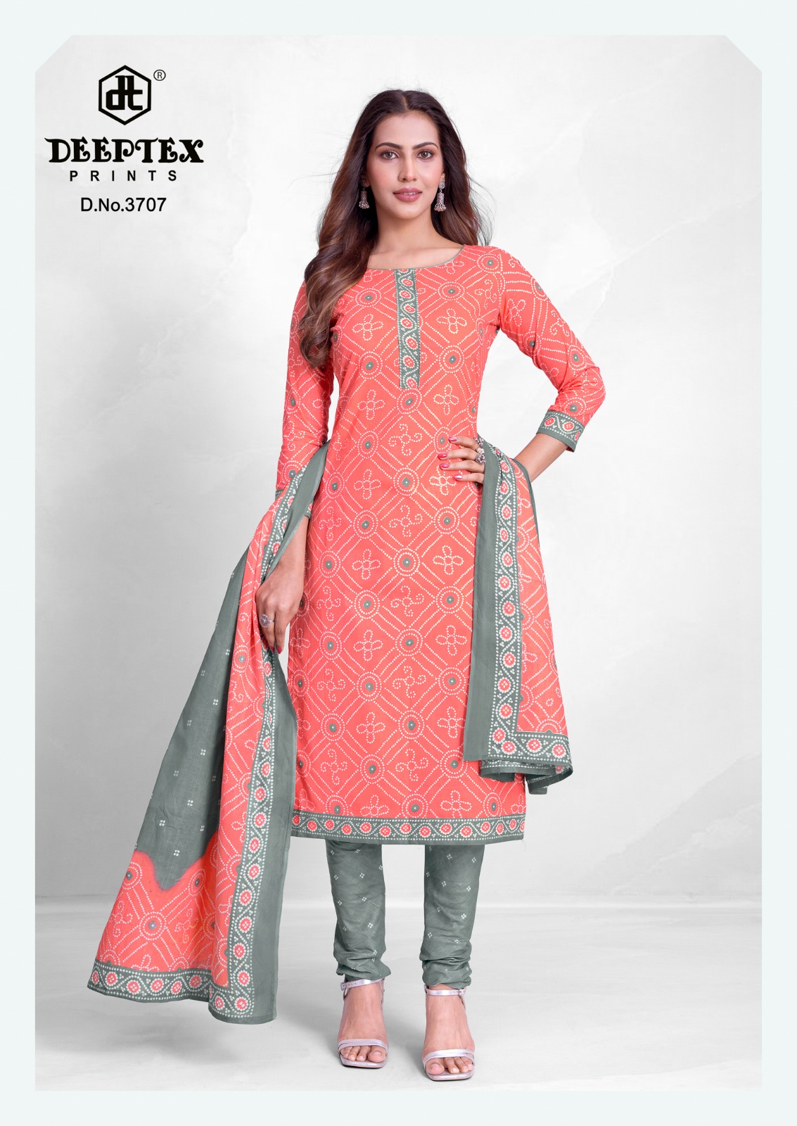 Deeptex Print – Classic Chunari 37     Cotton Printed Wholesale Catalog Cotton Print