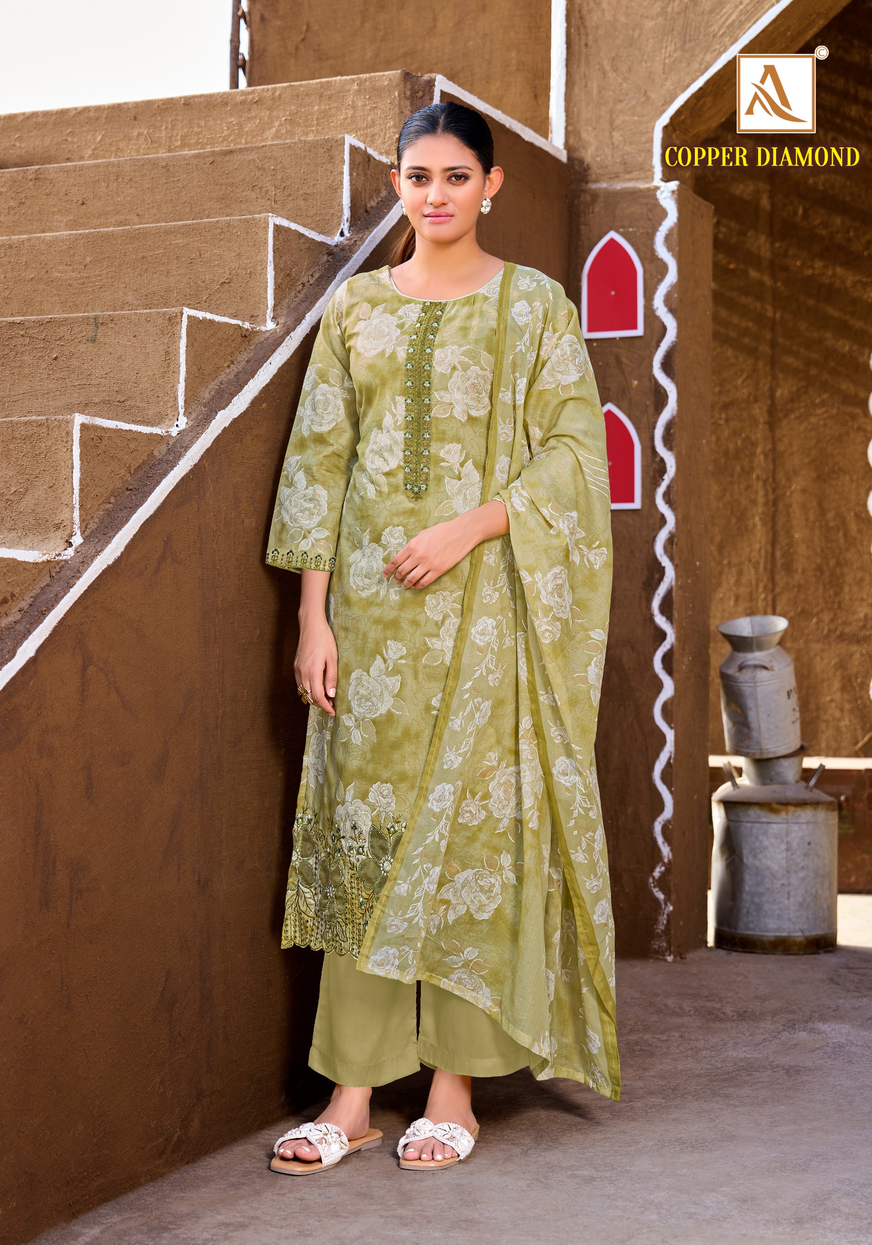 Alok Suit - Copper Diamond Alok Suit – Copper Diamond