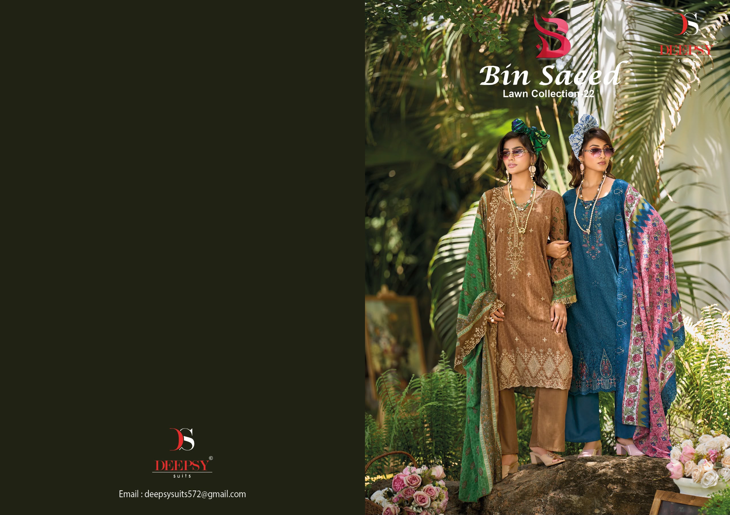 DEEPSY SUITS – Bin Saeed Vol.22     Salwar Suit Wholesale Catalog Monsson Wear