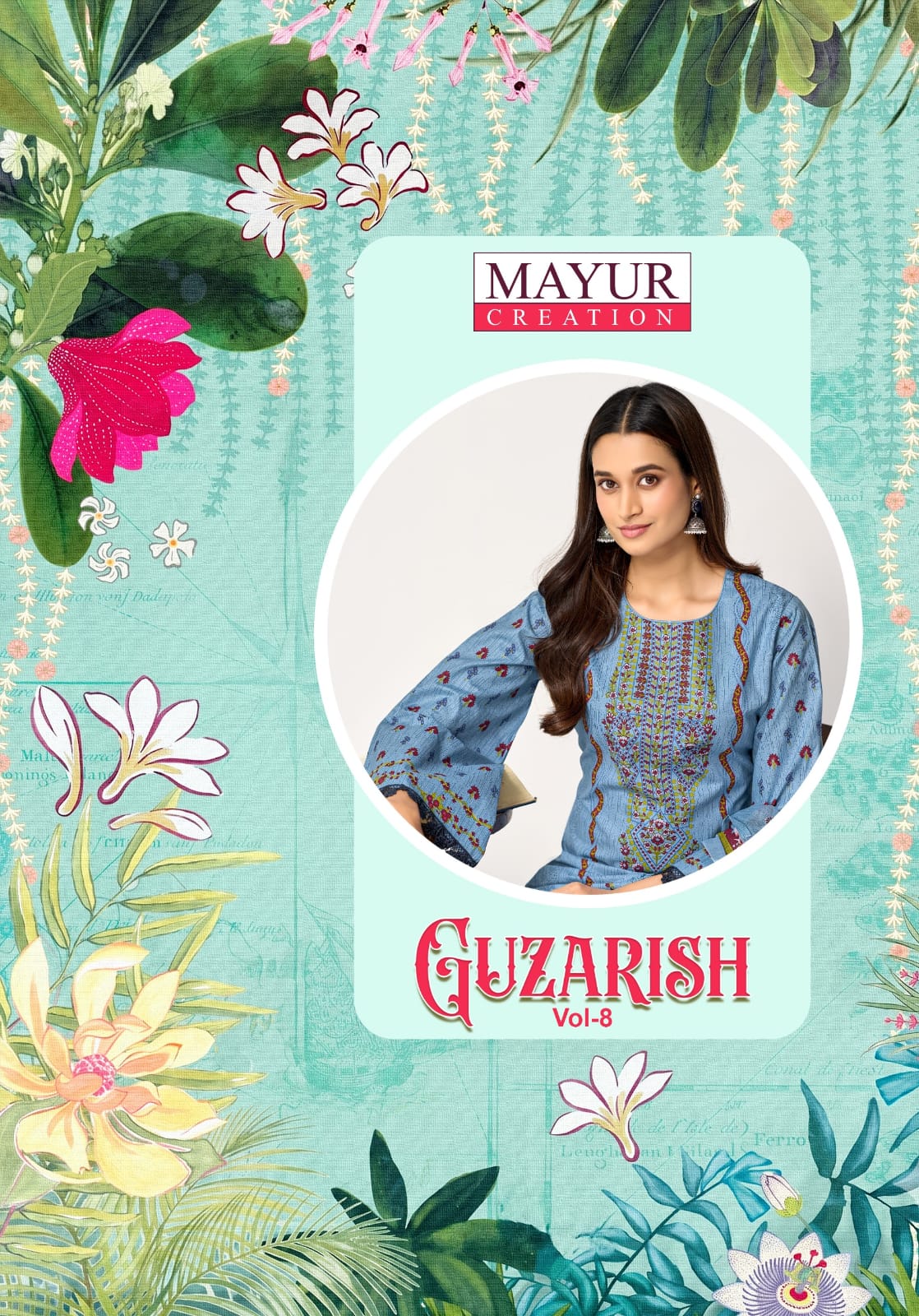 Mayur Creation - Guzarish Vol.8 Mayur Creation – Guzarish Vol.8 Cotton Printed Wholesale Catalog Any Occasion