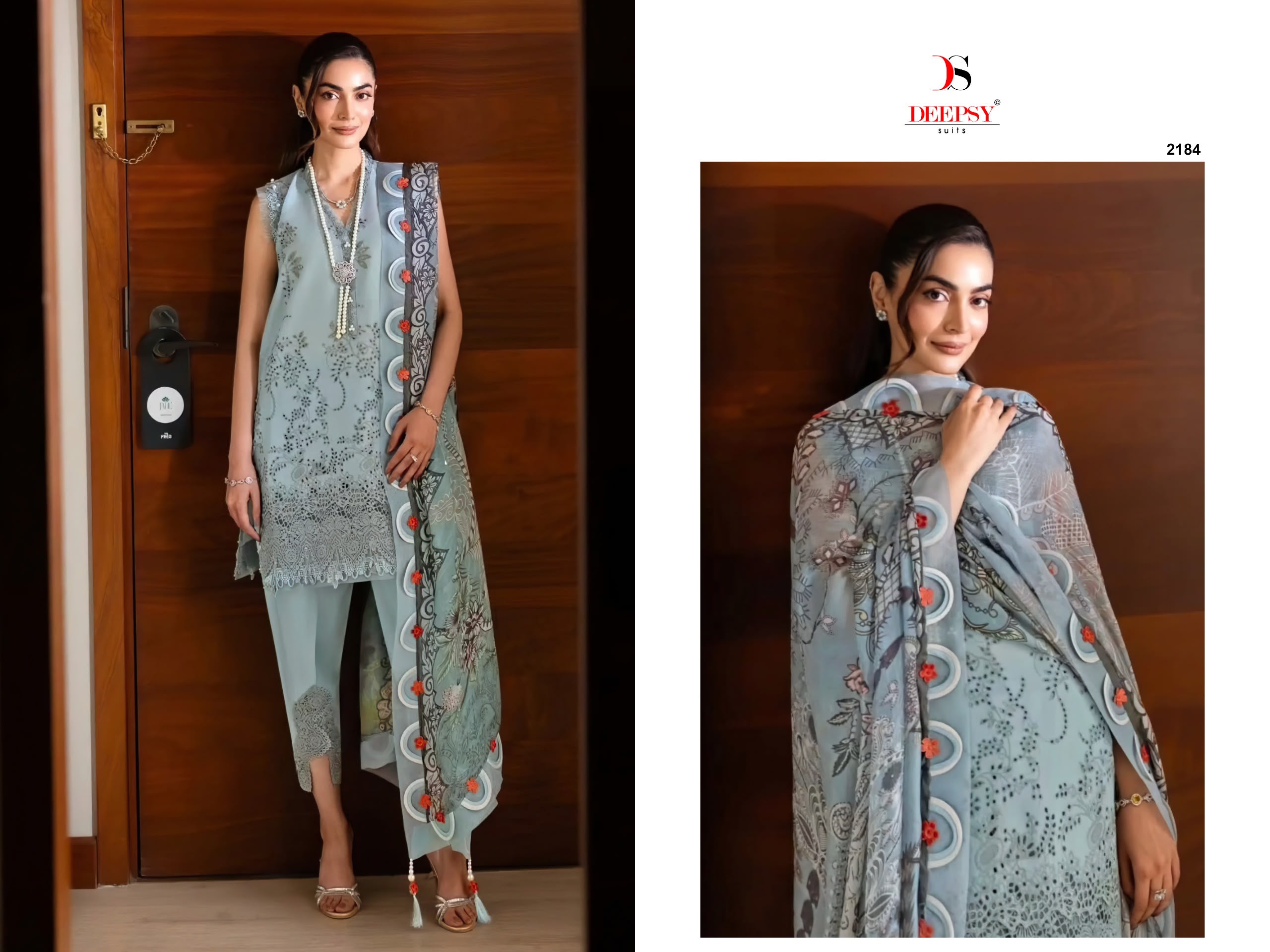 DEEPSY SUITS - Jade couture luxury lawn Ciffon Duptta DEEPSY SUITS – Jade couture luxury lawn Cotton Duptta