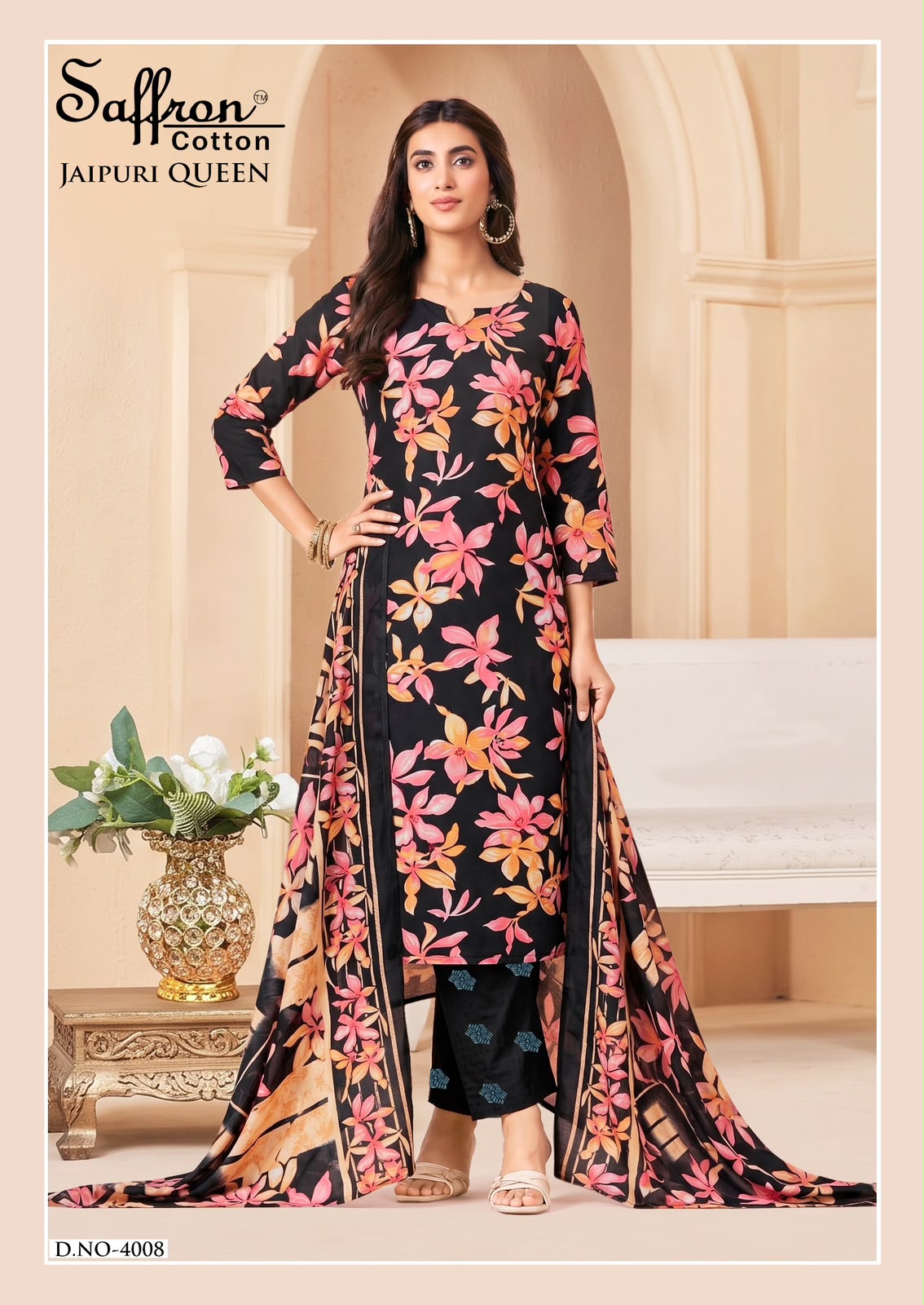 Saffron Cotton - Karachi Queen vol.4 Saffron Cotton – Karachi Queen vol.4