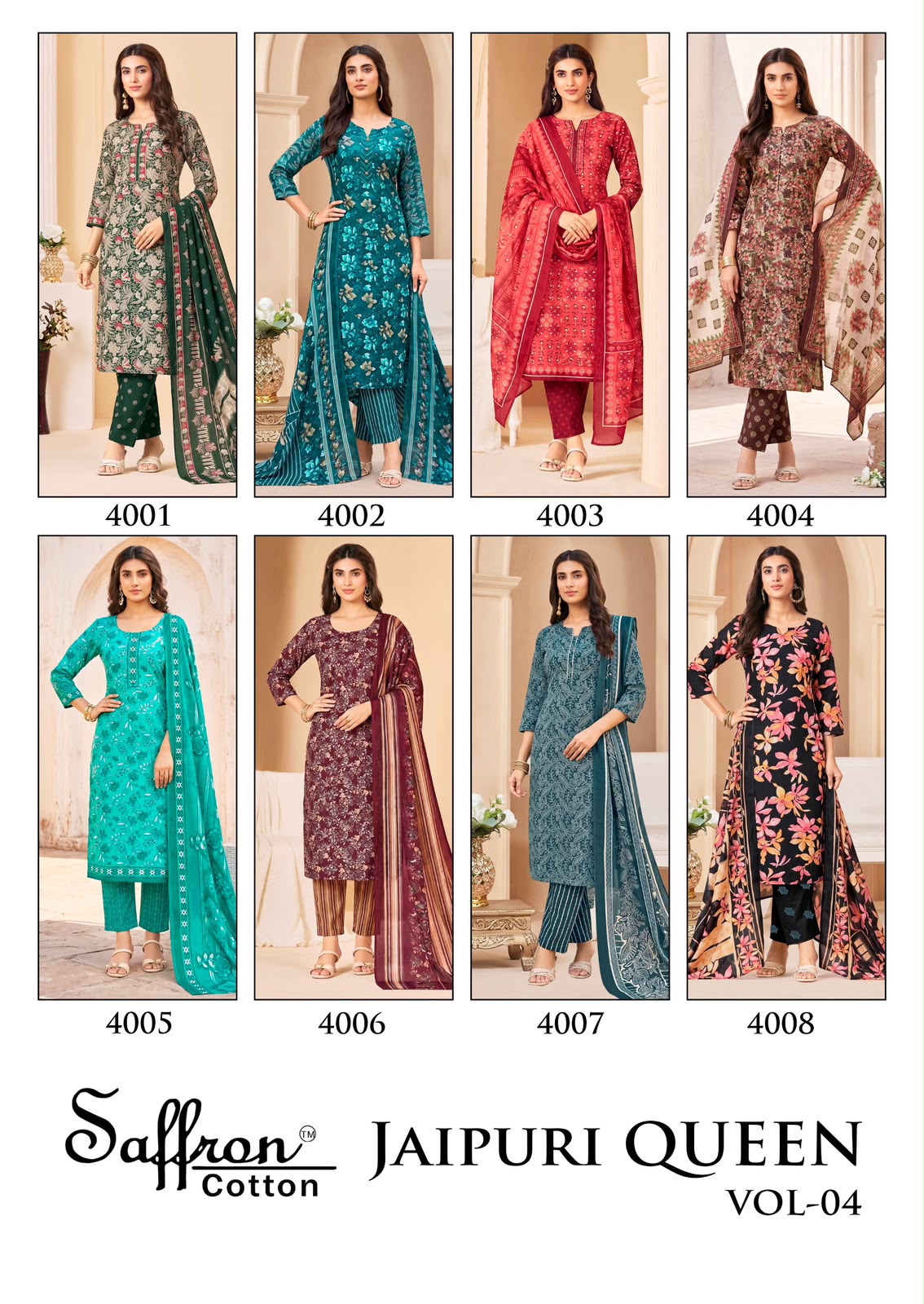 Saffron Cotton - Karachi Queen vol.4 Saffron Cotton – Karachi Queen vol.4