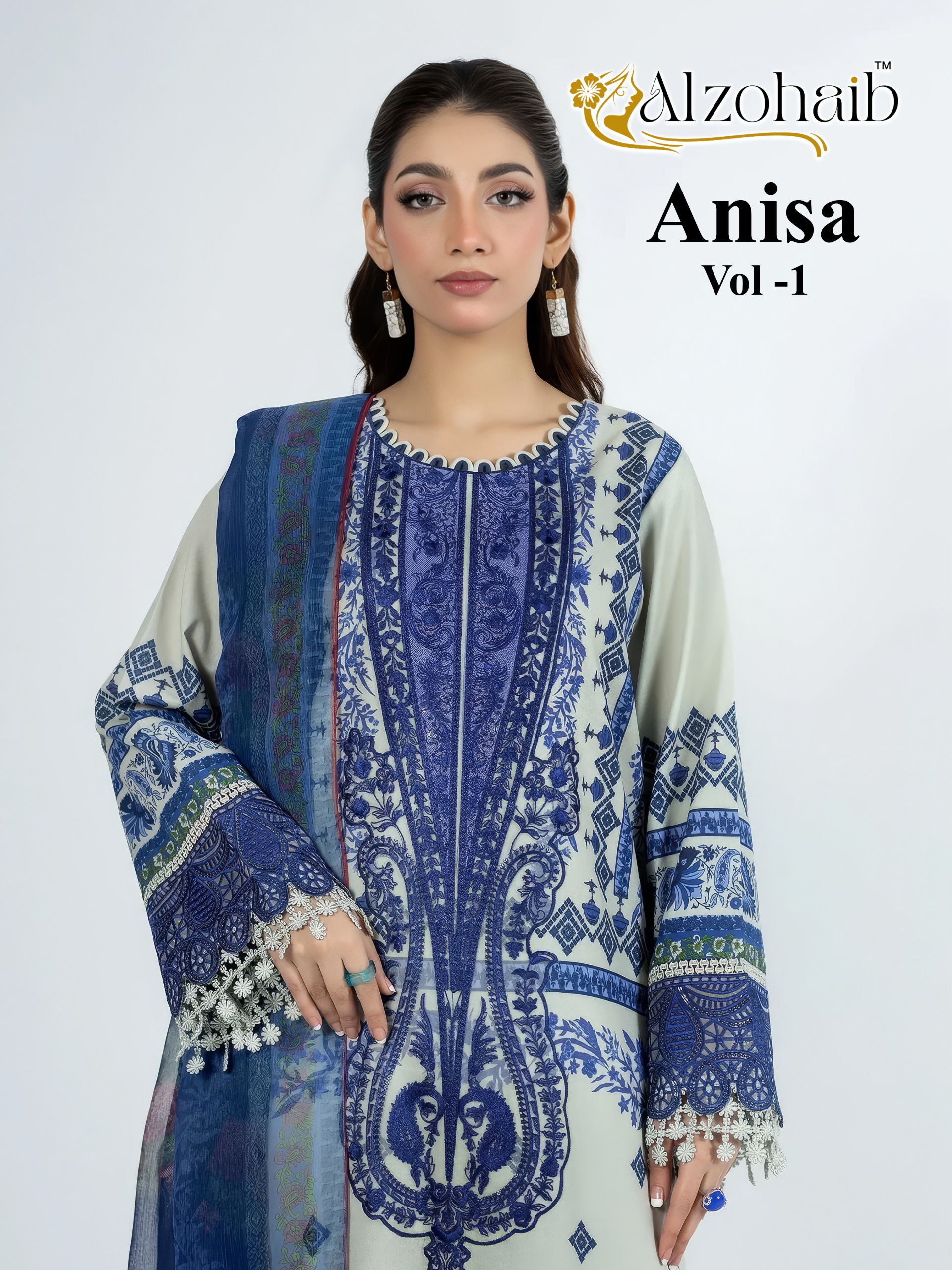 Al Zohaib – Anisa Vol.1 Cotton Duptta     Salwar Suit Wholesale Catalog Any Occasion