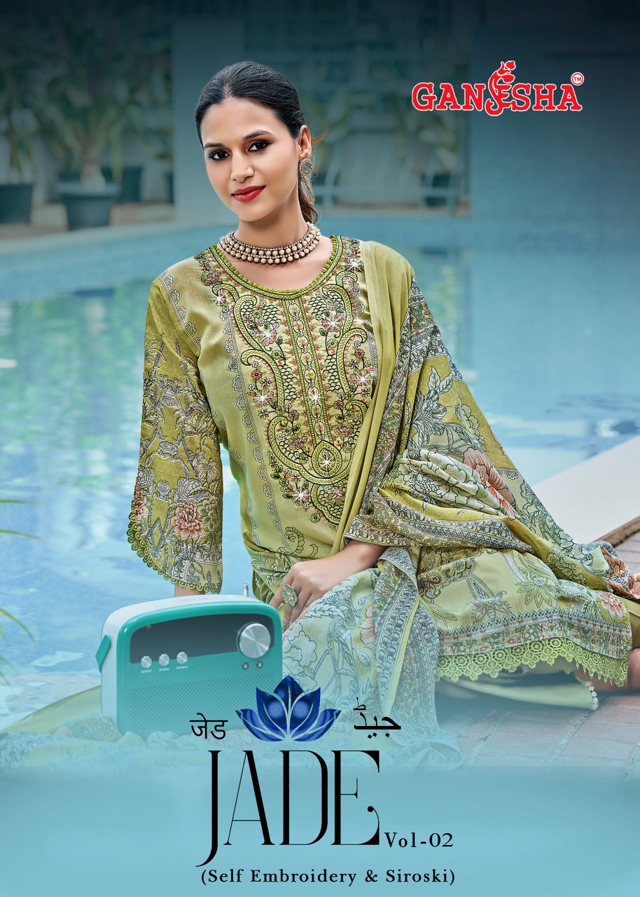 Ganesha – Jade Vol.2     Salwar Suit Wholesale Catalog Any Occasion