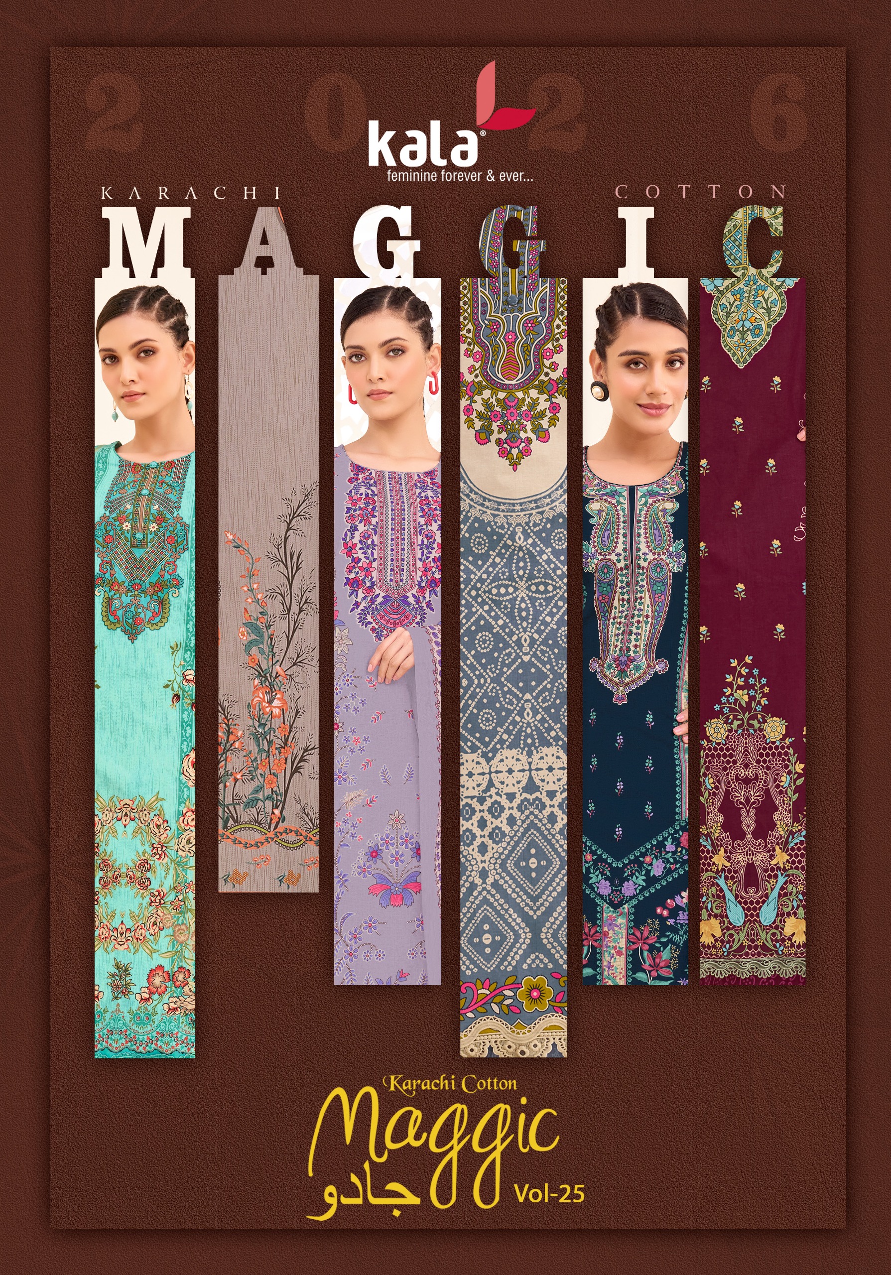 Kala Creation – Maggic Vol.25     Cotton Printed Wholesale Catalog Cotton Print