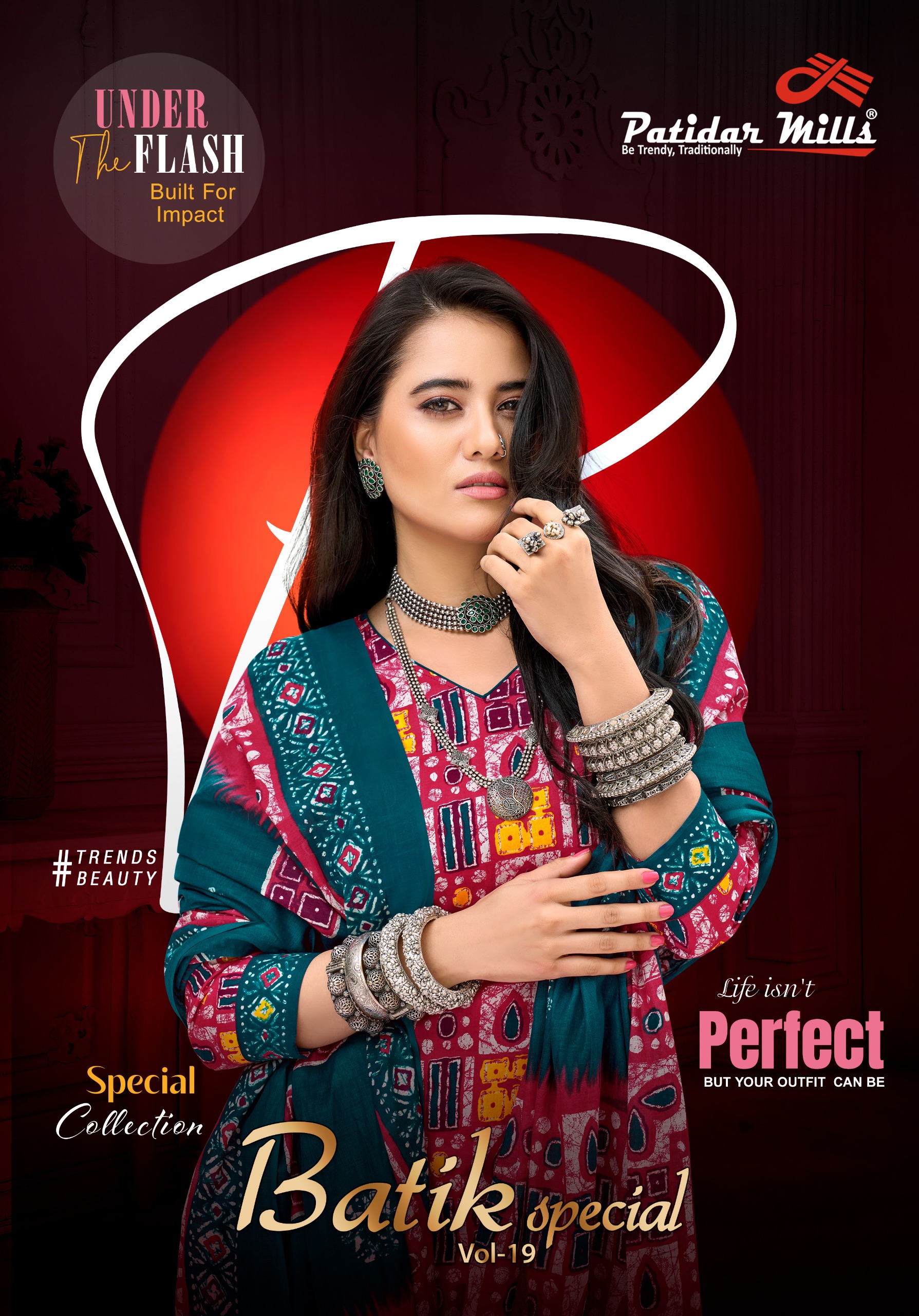 Patidar Mill – Batik Special Vol.19     Cotton Printed Wholesale Catalog Cotton Print