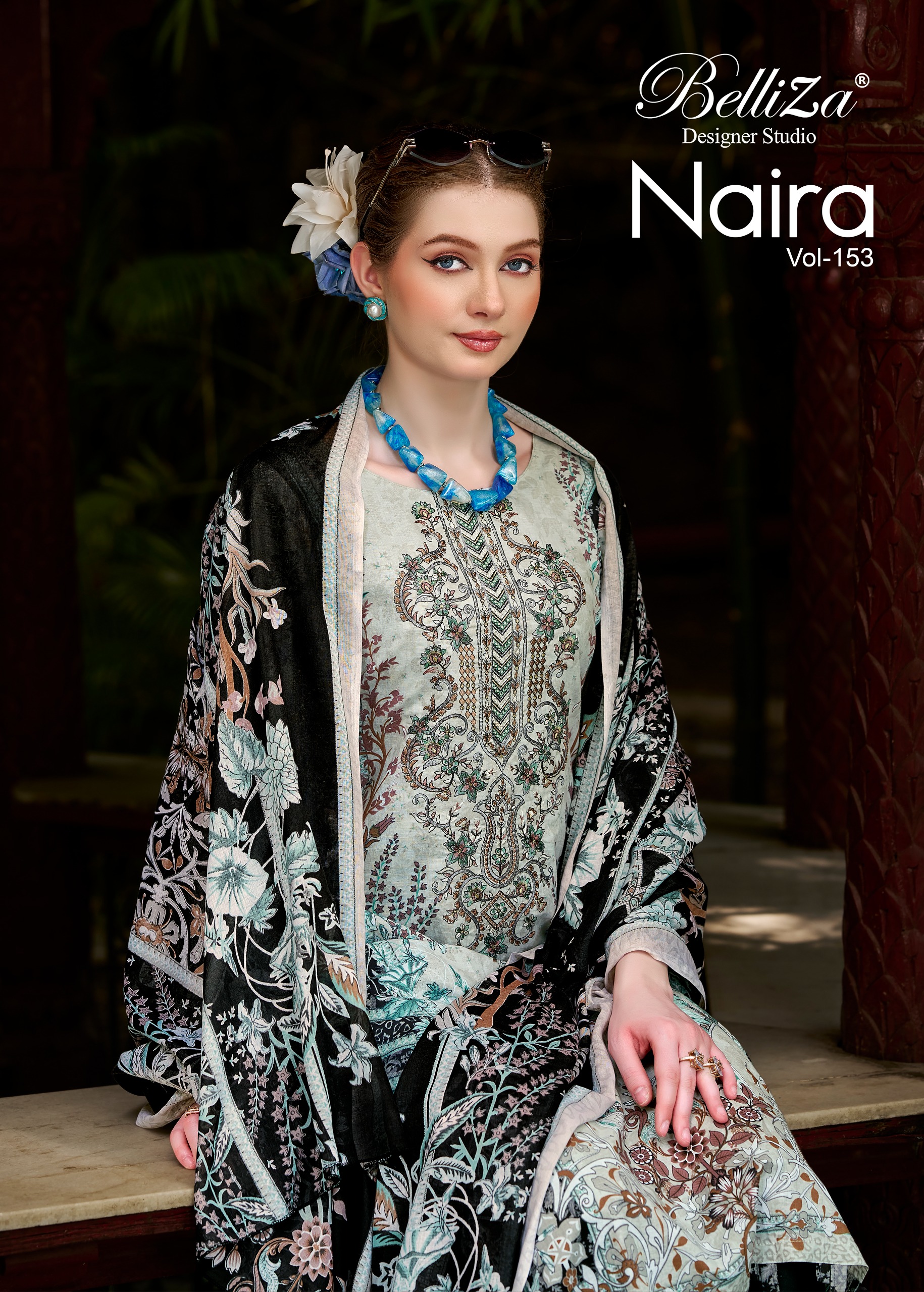 BelliZa DesigNer StuDio – Naira 153     Salwar Suit Wholesale Catalog Any Occasion
