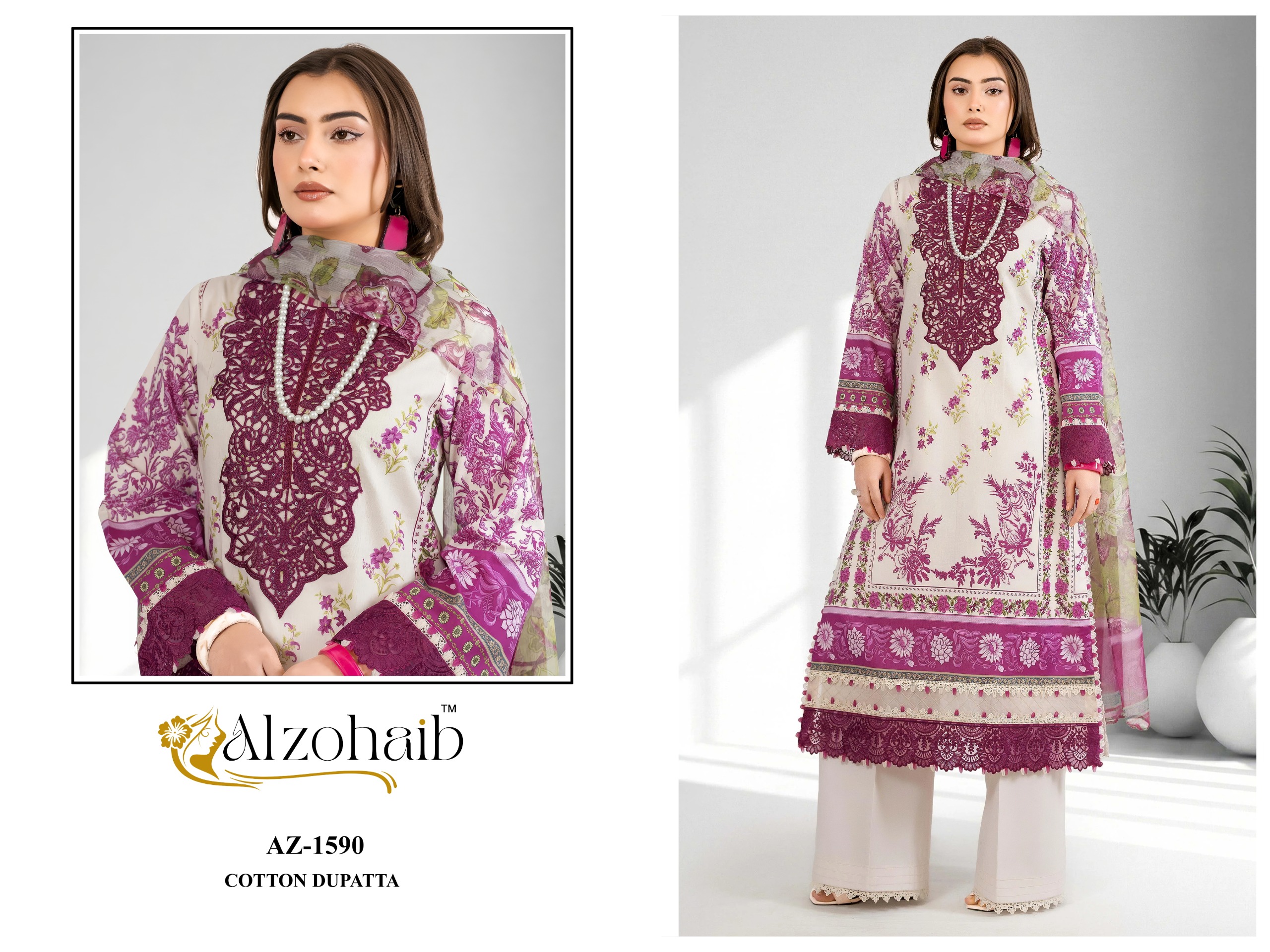Alzohaib – Nura Vol.2 Chiffon Duptta