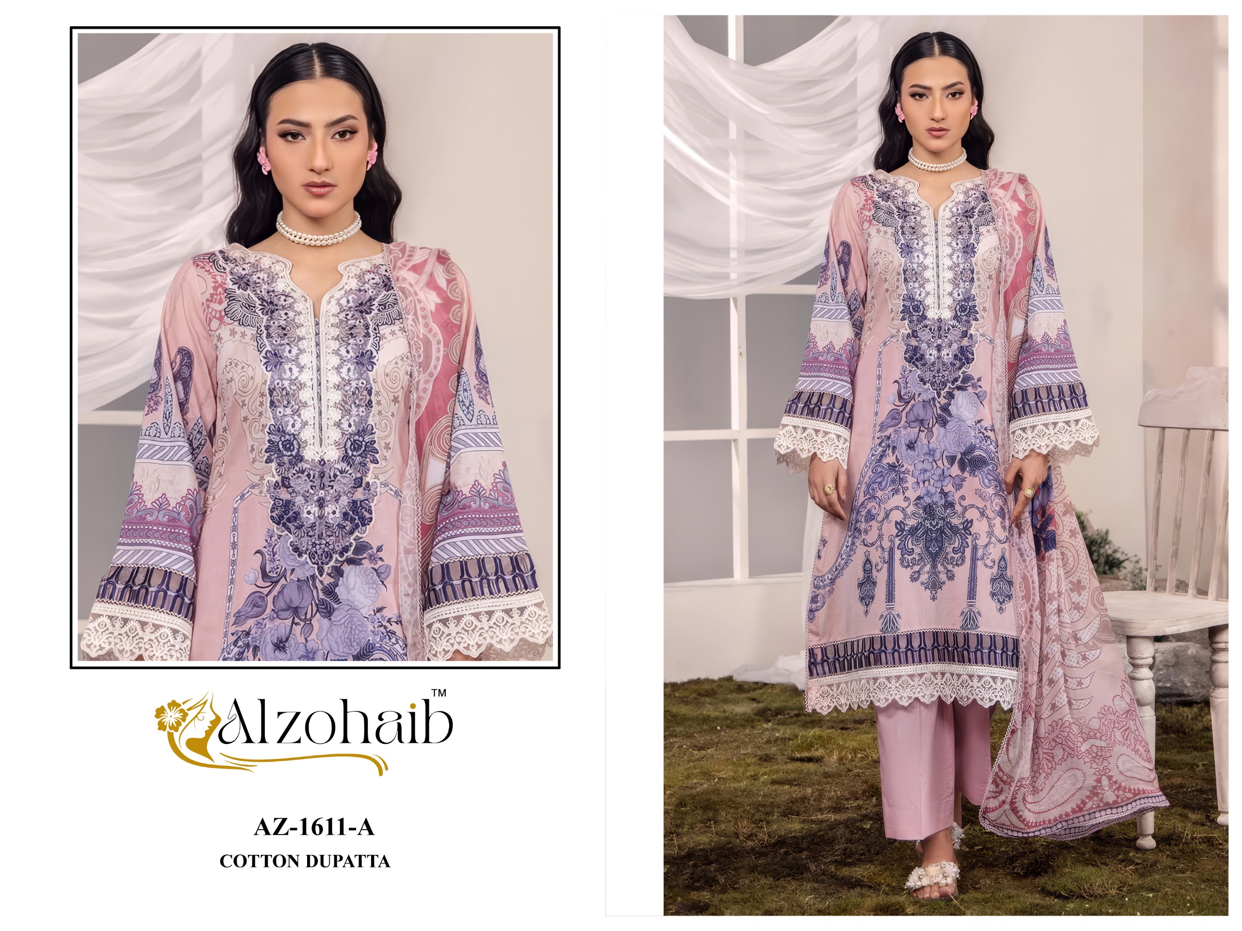 Alzohaib – Nura Vol.2 Chiffon Duptta