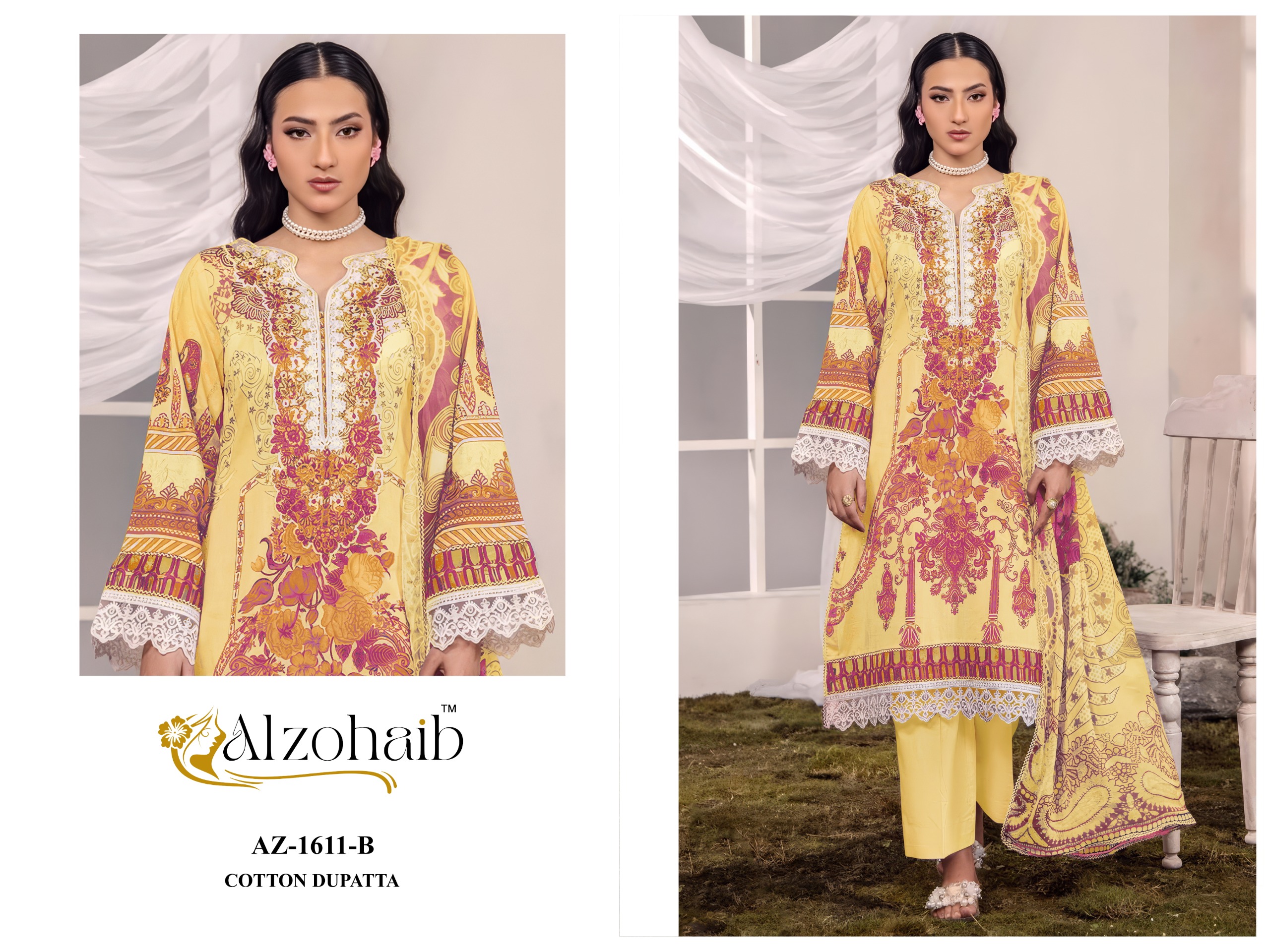 Alzohaib – Nura Vol.2 Chiffon Duptta