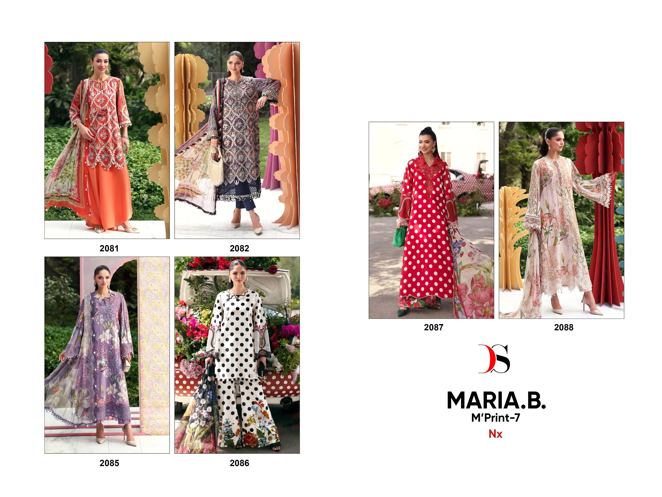 DEEPSY SUITS - Maria b m print -25 7 Nx Ciffon Duptta DEEPSY SUITS – Maria b m print -25 7 Nx Cotton Duptta