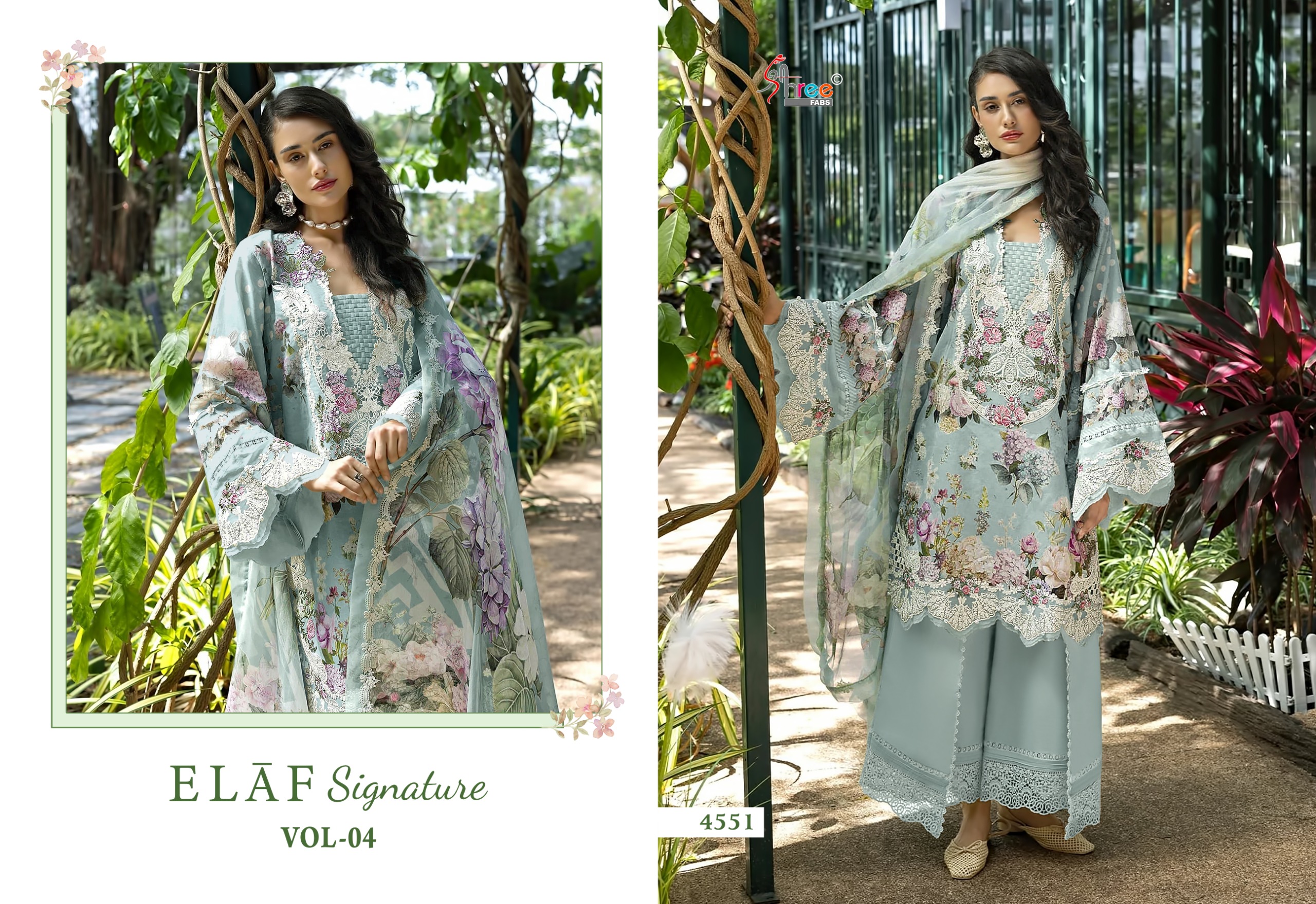Shree Fab - Elaf Singnature vol.4 Ciffon Duptta Shree Fab – Elaf Singnature vol.4 Ciffon Duptta
