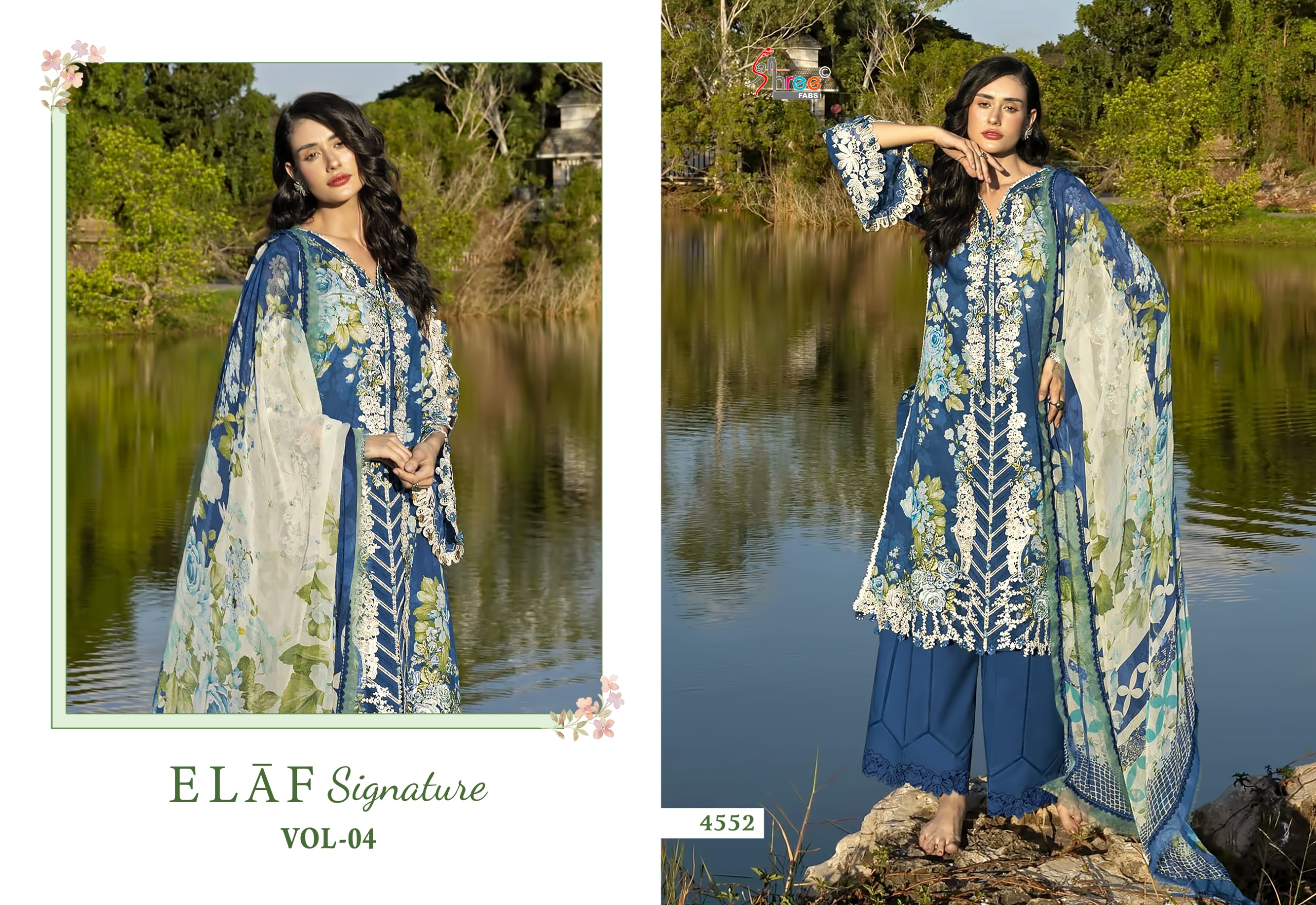 Shree Fab - Elaf Singnature vol.4 Ciffon Duptta Shree Fab – Elaf Singnature vol.4 Ciffon Duptta