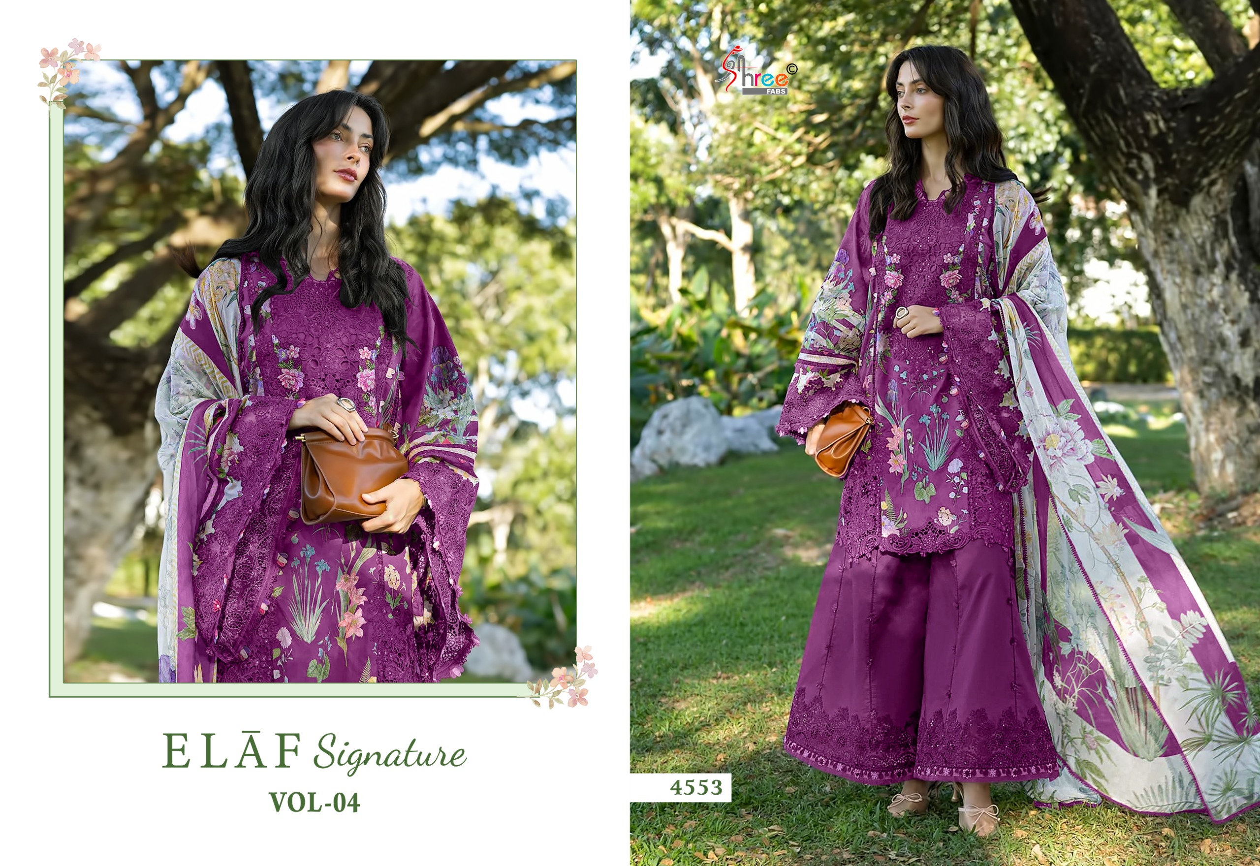 Shree Fab - Elaf Singnature vol.4 Ciffon Duptta Shree Fab – Elaf Singnature vol.4 Ciffon Duptta