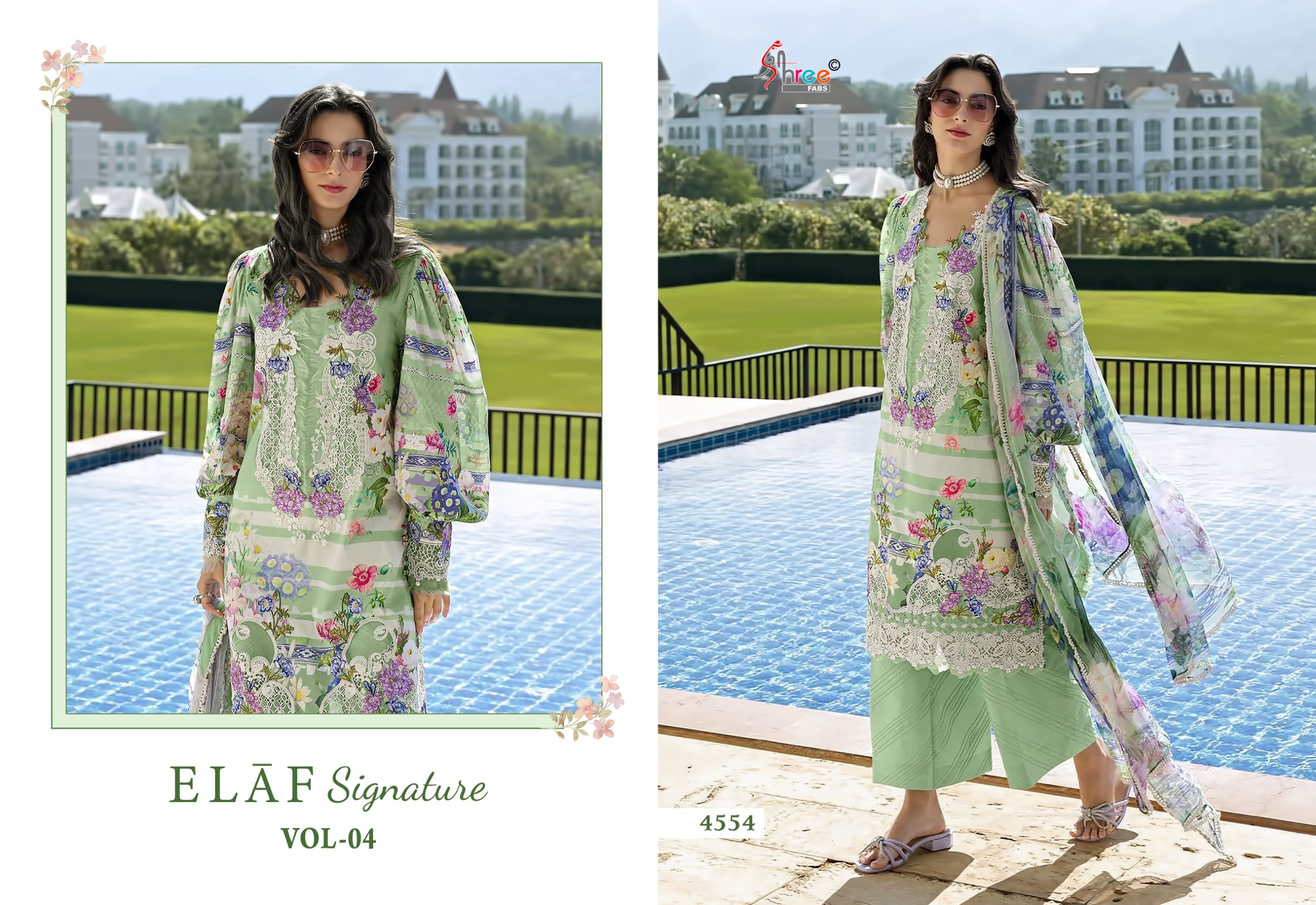 Shree Fab - Elaf Singnature vol.4 Ciffon Duptta Shree Fab – Elaf Singnature vol.4 Ciffon Duptta