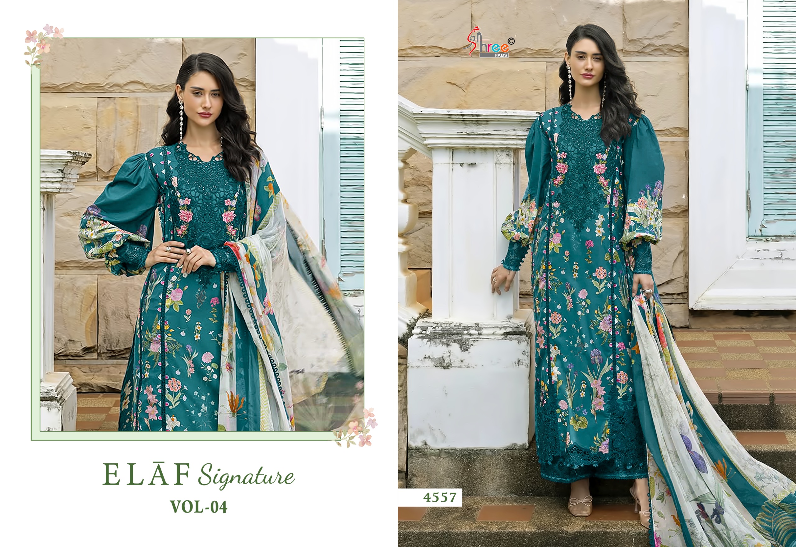 Shree Fab - Elaf Singnature vol.4 Ciffon Duptta Shree Fab – Elaf Singnature vol.4 Ciffon Duptta