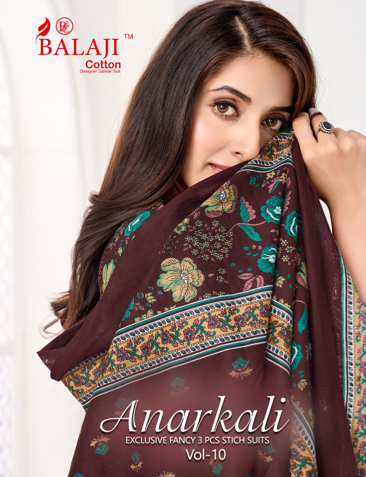 Balaji Cotton – Anarkali Vol.10     Readymade Wholesale Catalog Ceremonial