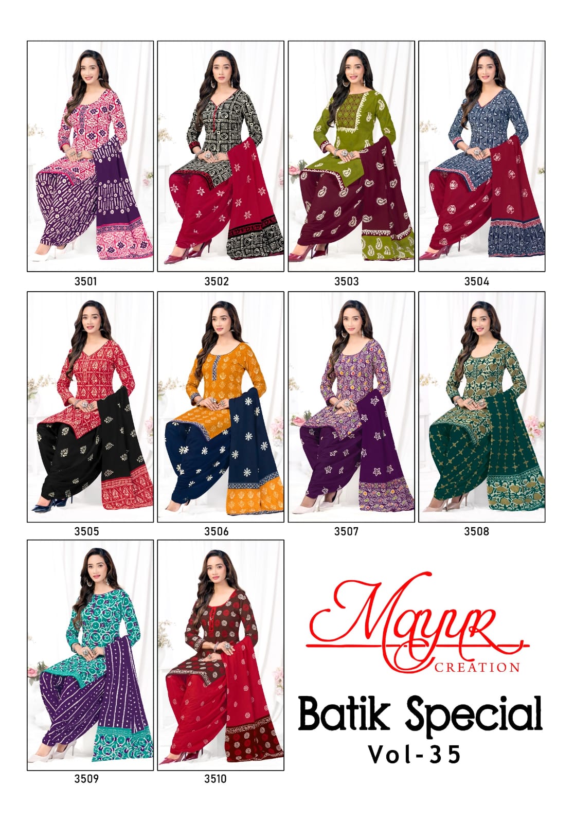 Mayur Creation - Batik Special Vol.35 Mayur Creation – Batik Special Vol.35