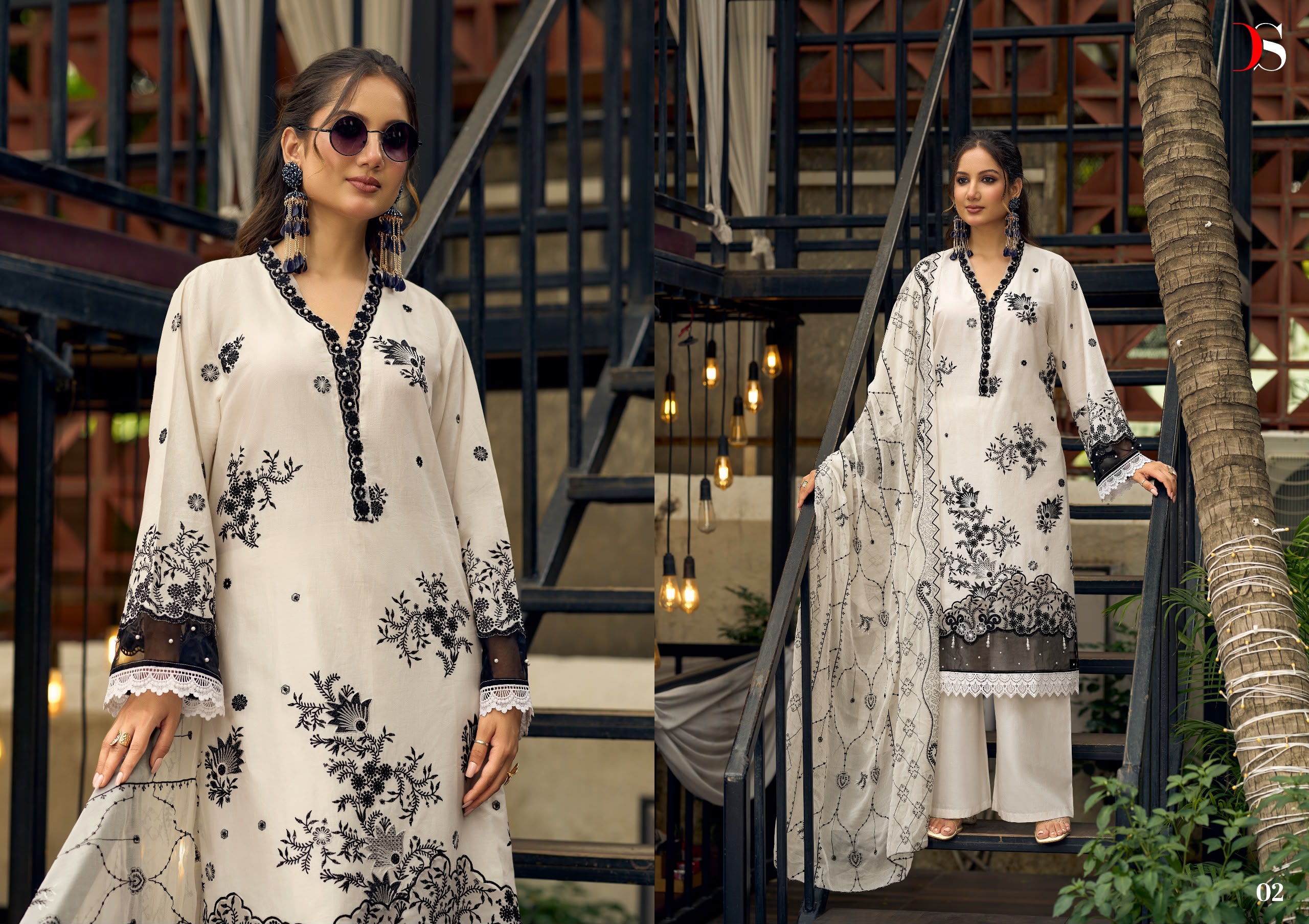 DEEPSY SUITS – Elaf Bemberg Chiffon Duptta