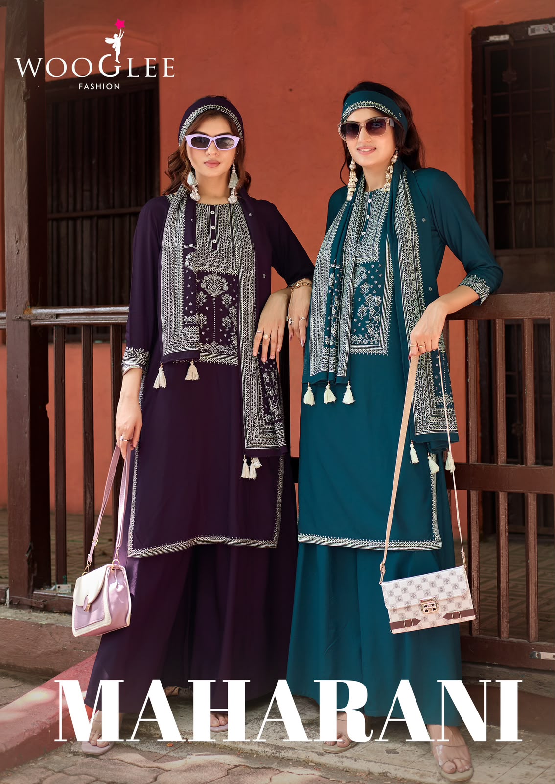 Wooglee – Maharani     Kurti Wholesale Catalog Any Occasion