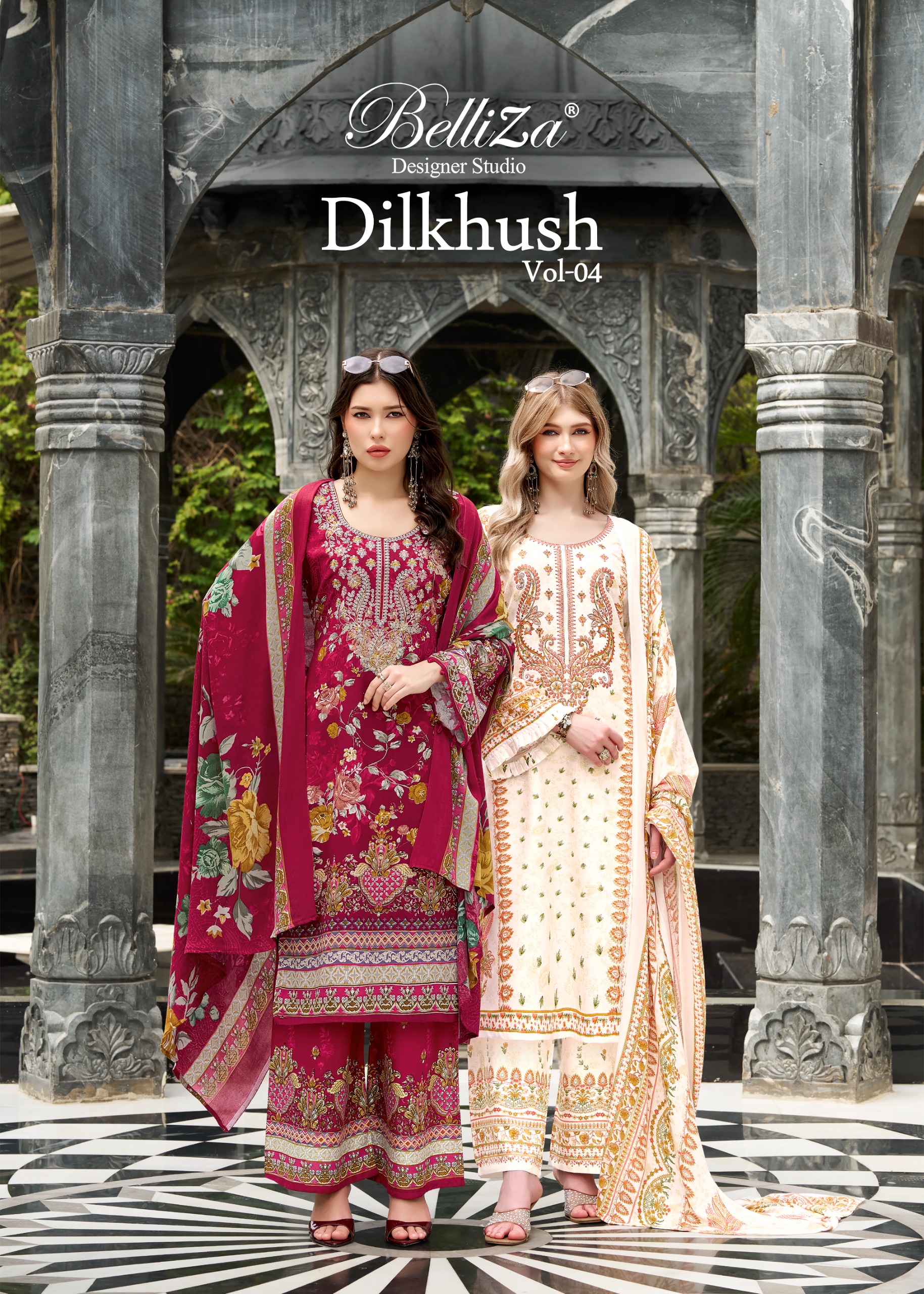 BelliZa DesigNer StuDio – Dilkhush Vol.4     Salwar Suit Wholesale Catalog Any Occasion